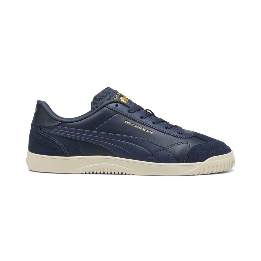 PUMA Porsche Legacy X Club 5V5 Lux Lace Up Mens Blue Sneakers Casual Shoes 3092