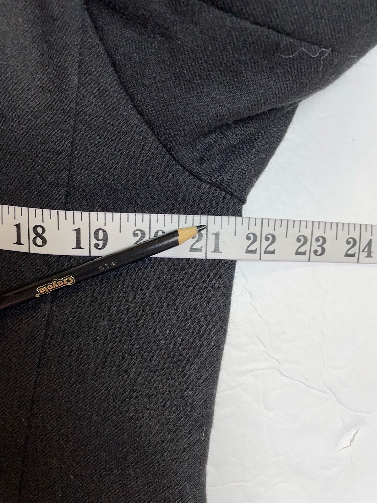 NEW Orvis Blazer Size 12 Black Wool True To Size Jacket Interior Pocket Lined