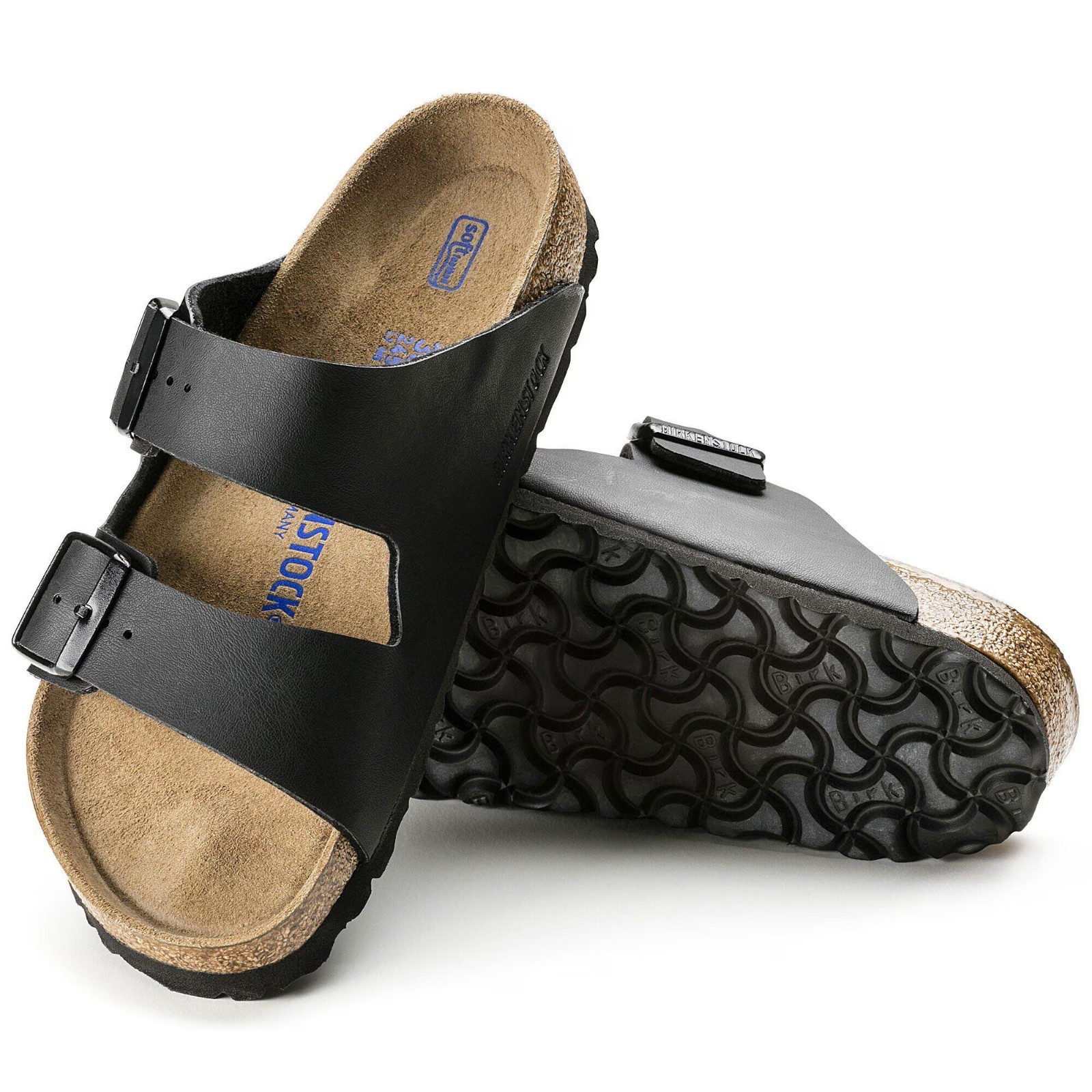 NWB Birkenstock Arizona Birko-Flor Soft Footbed Unisex Sandals All Sizes – Black