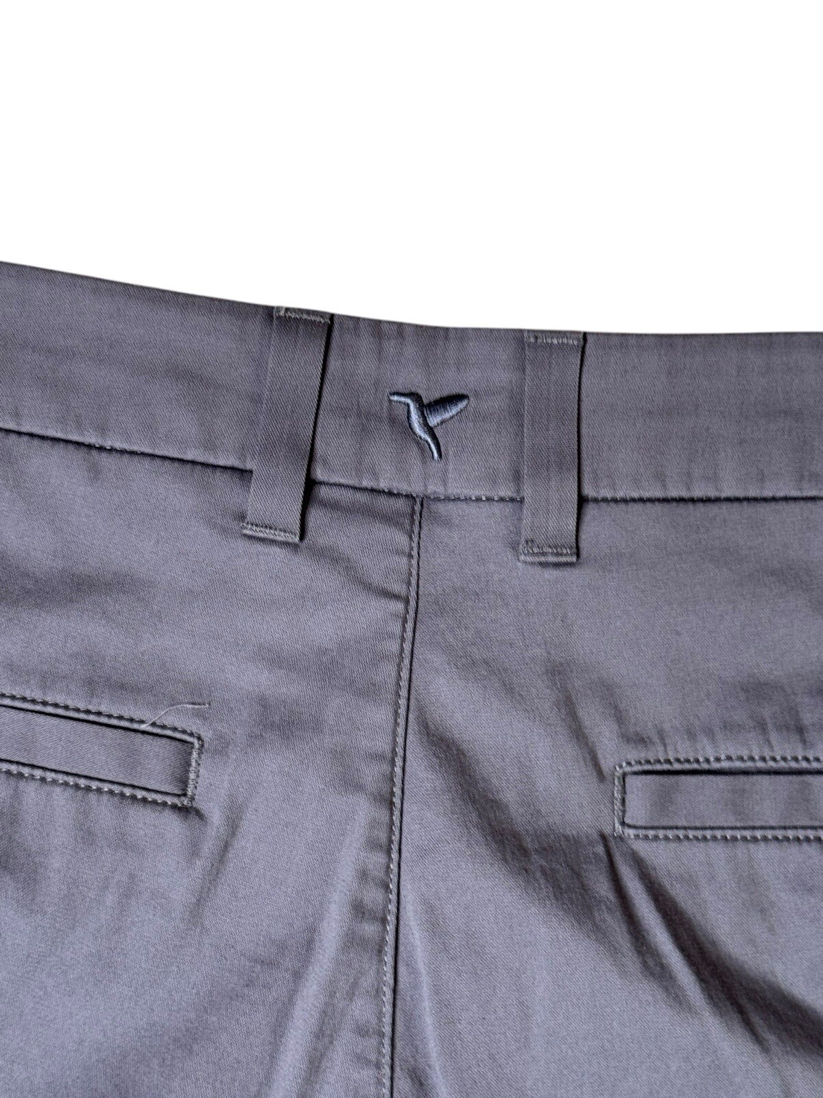 Mens Birddogs Stretch Khakis Stephen Jobs Unlined Graphite Gray Pants 34×34 -30″