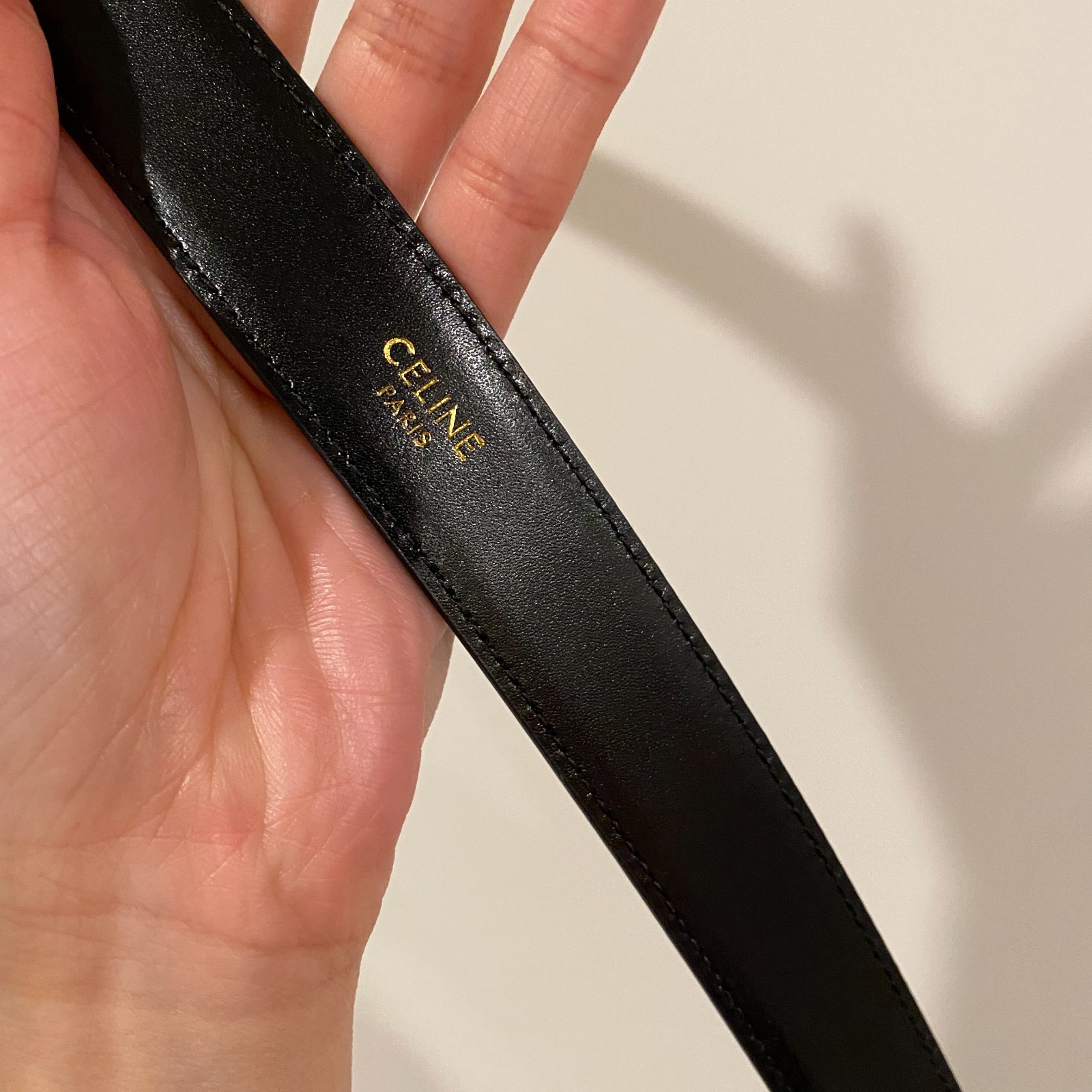Celine Medium Triomphe Belt Size 80