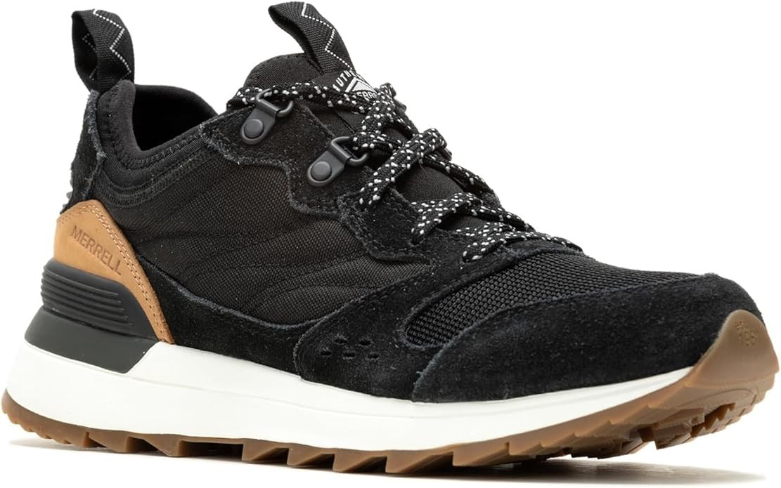 Merrell Womens Alpine 83 Sneaker Recraft Suede Leather Black