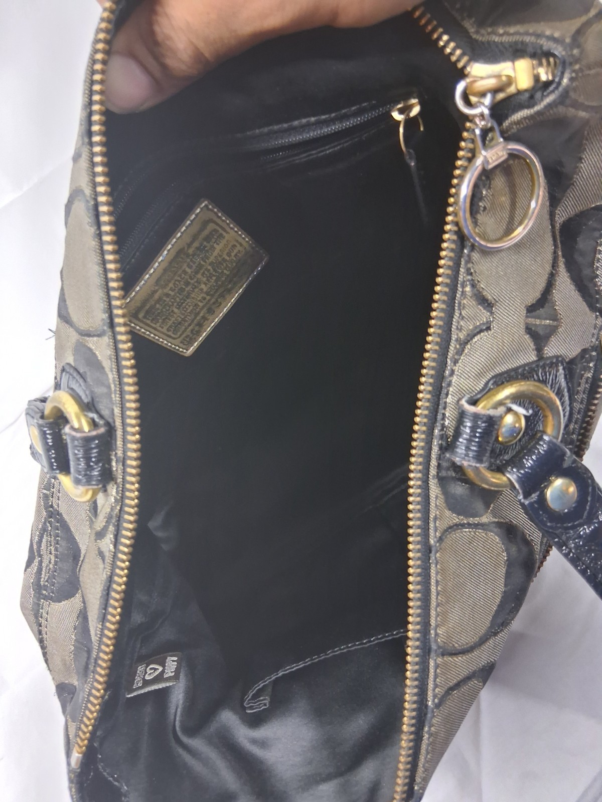 Coach Poppy Gold Purse