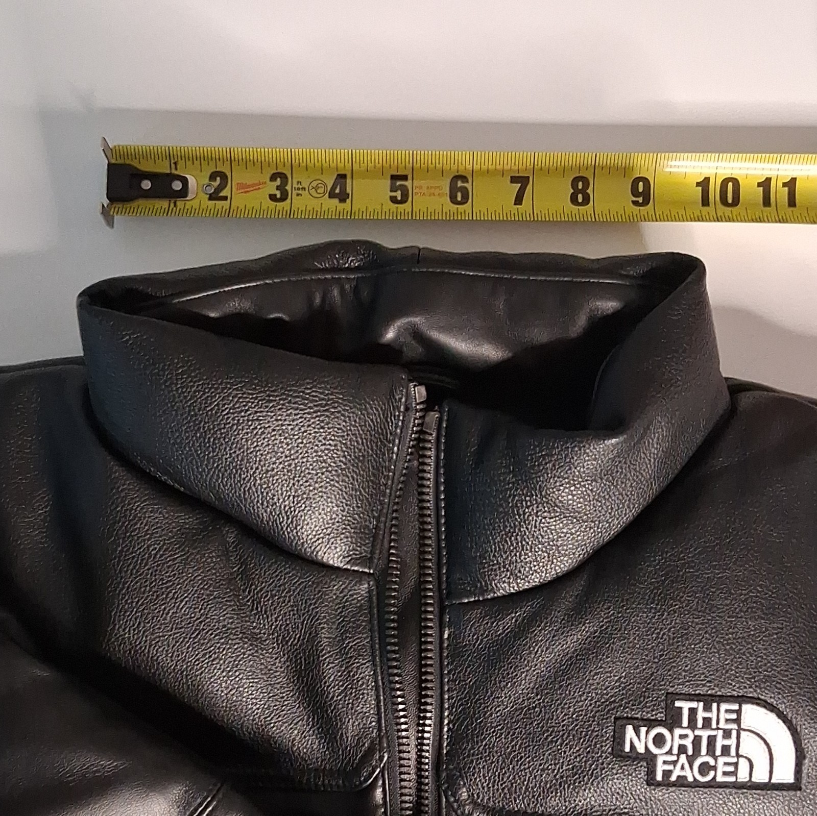 The North Face Eco Leather Nuptse Jacket Limited Edition #327/400 M Leather Pack