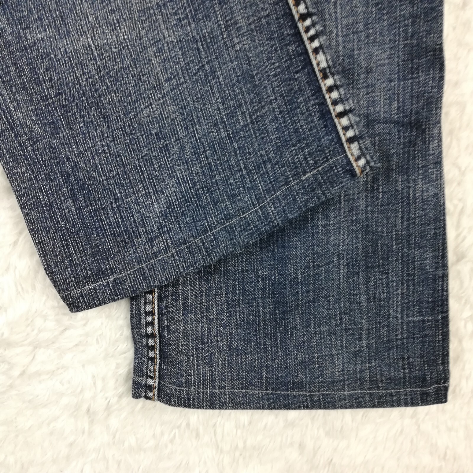 Silver Jeans Womens Twisted Flare Boot Cut Denim Blue Stone Wash Short 30