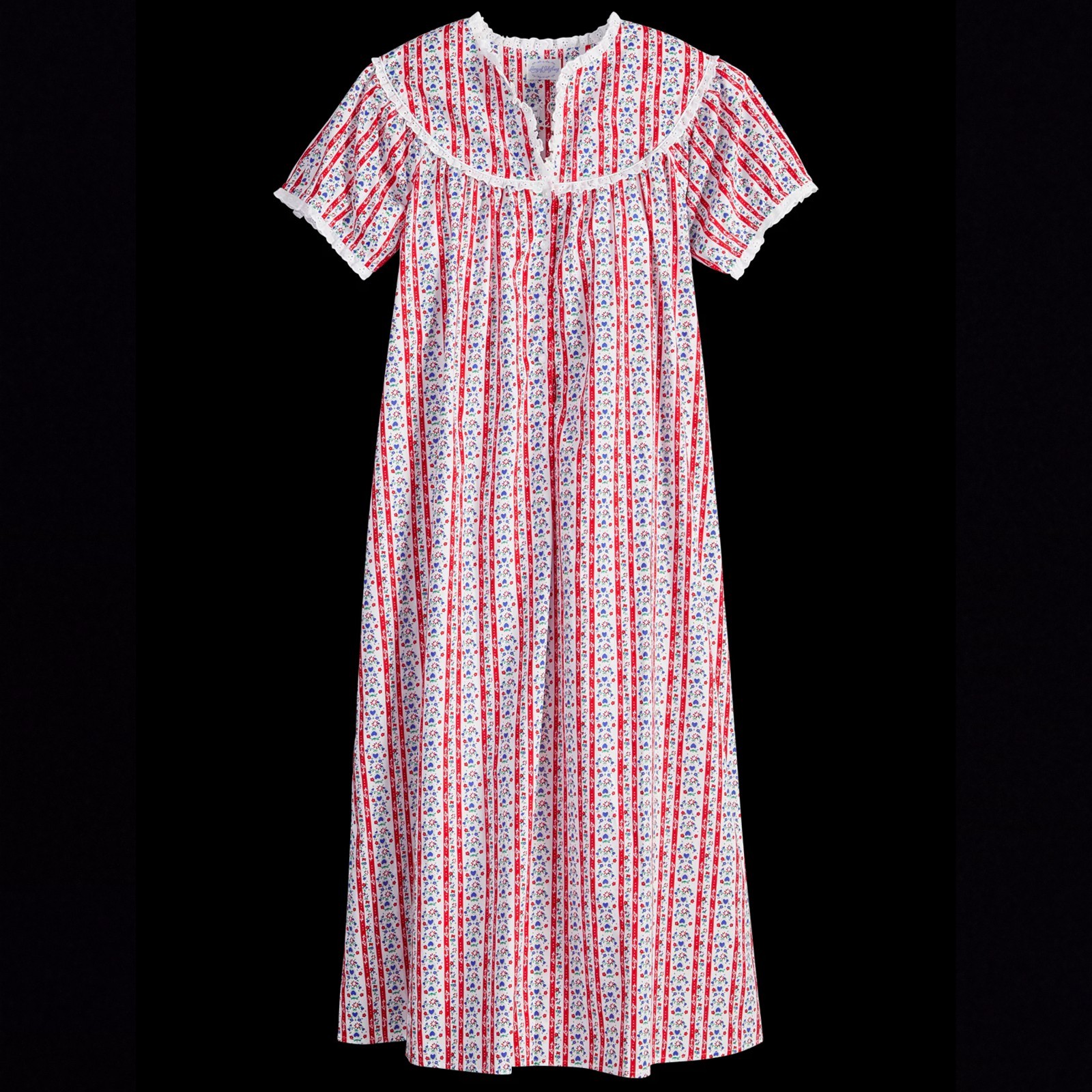 Original Lanz Tyrolean Cotton Lawn Nightgown, Lanz of Salzburg