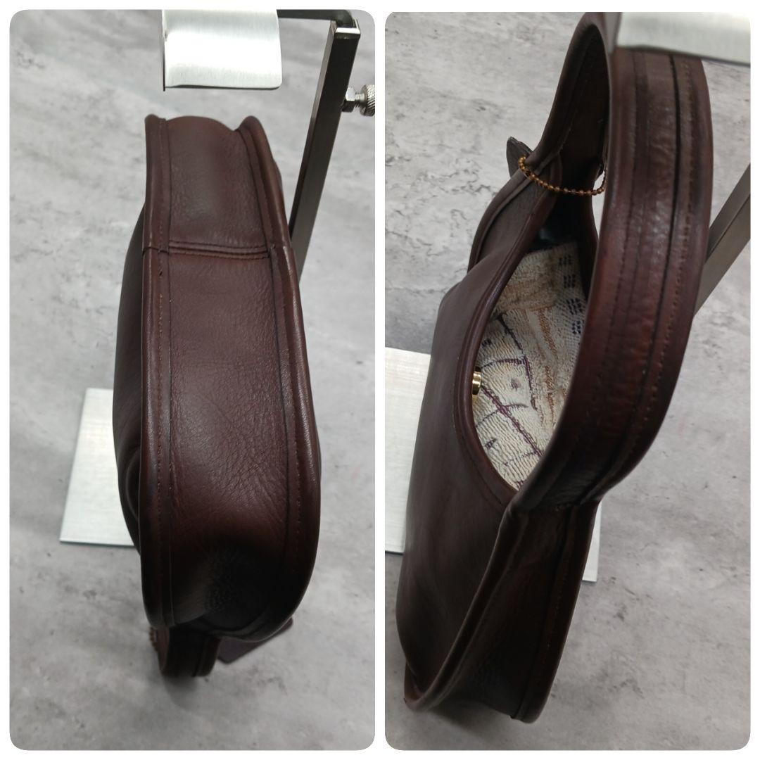 Old Coach Ergo Shoulder Bag 9027 Leather Brown