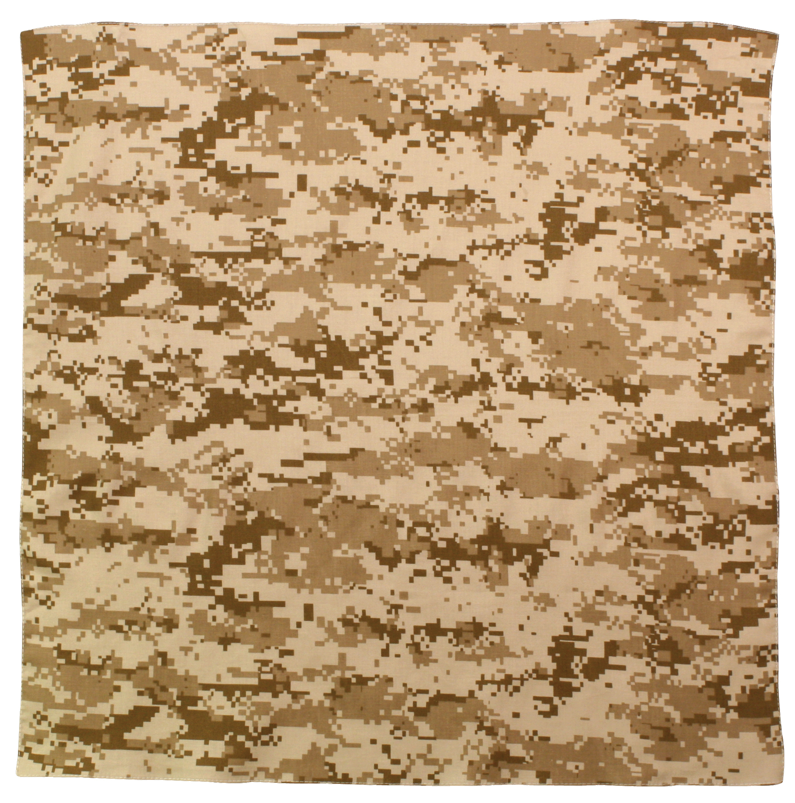 Desert Digital Camo Bandana 6-Pack Face Mask Headband & Skull Cap 27″x27″