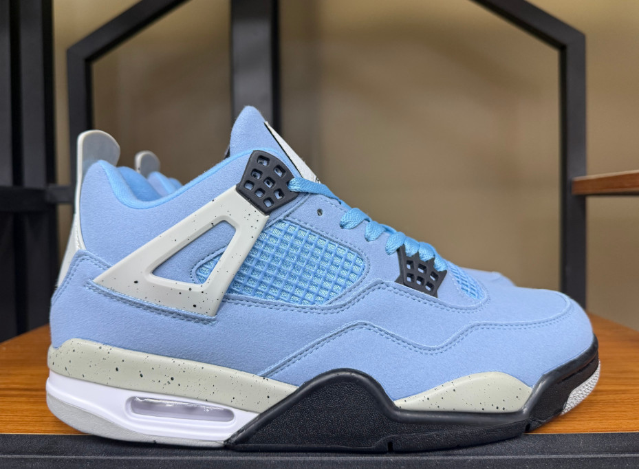 Jordan 4 Retro University Blue Men’s US Size 7-12