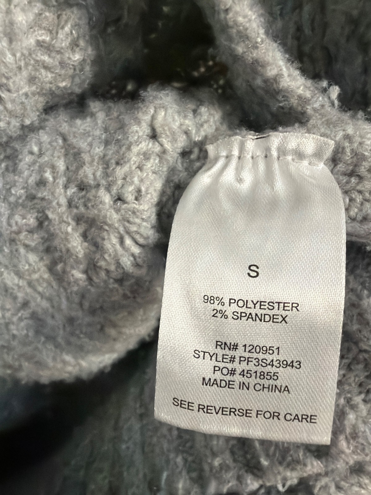 Pink Rose Gray Cardigan Size Small (Excellent condition barely worn)