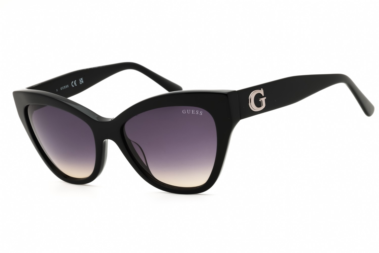 GUESS GU0204-01B-55 Sunglasses Frame Size 55mm 140mm 17mm BLACK Women