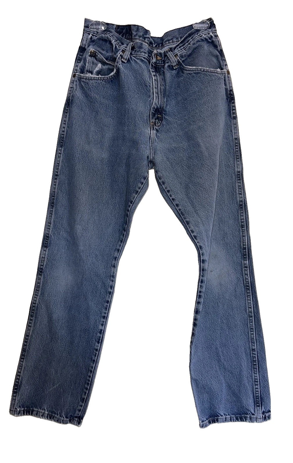 Vintage Wrangler USA Made Jeans Mens 33×32 Straight Leg Western Cowboy Denim Y2K
