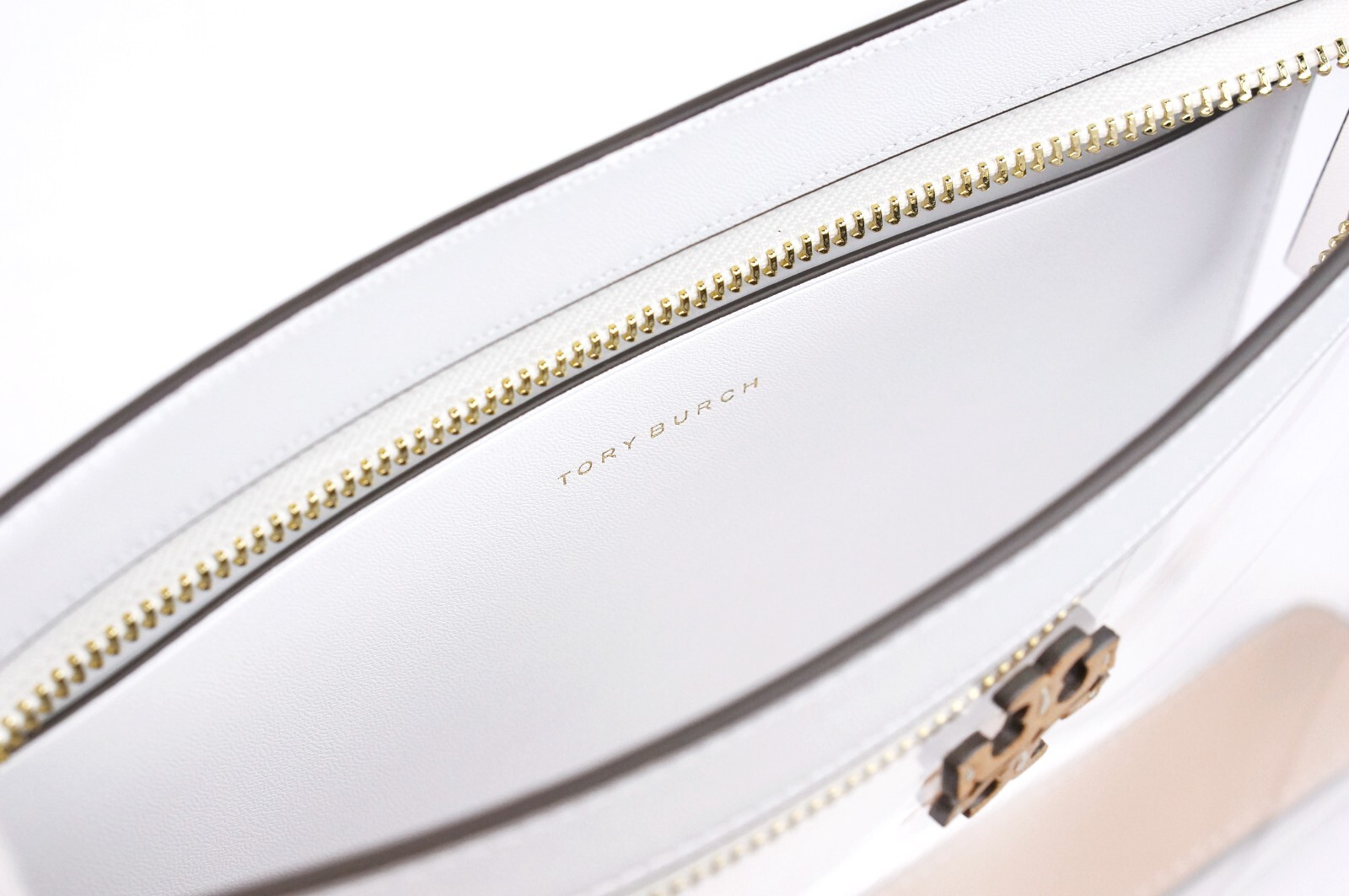 Tory Burch Blake Clear Vinyl Swingpack Crossbody Messenger Bag Purse 165834