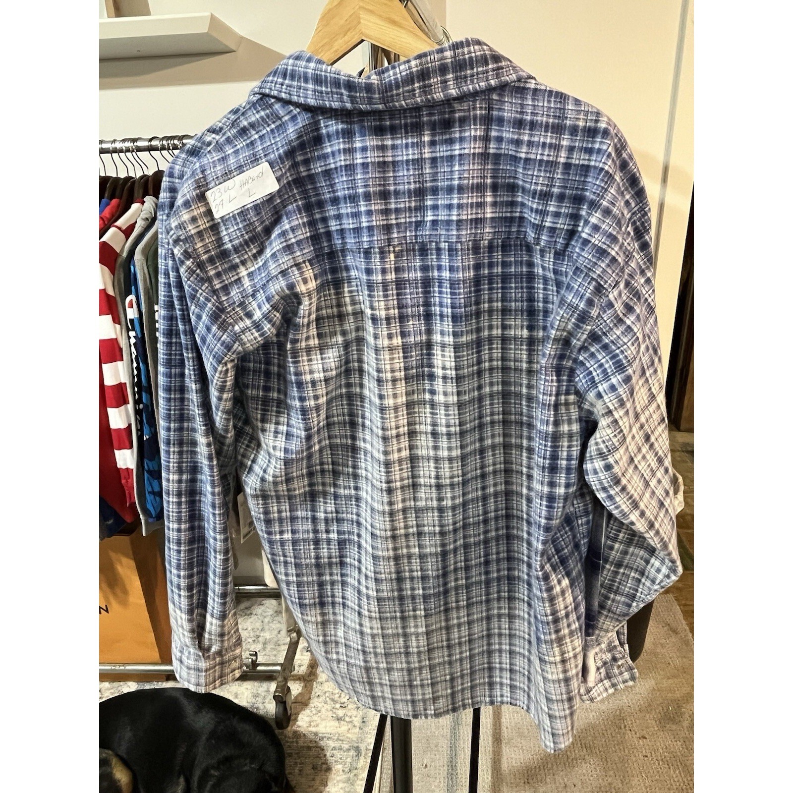 Hand dipped flannel