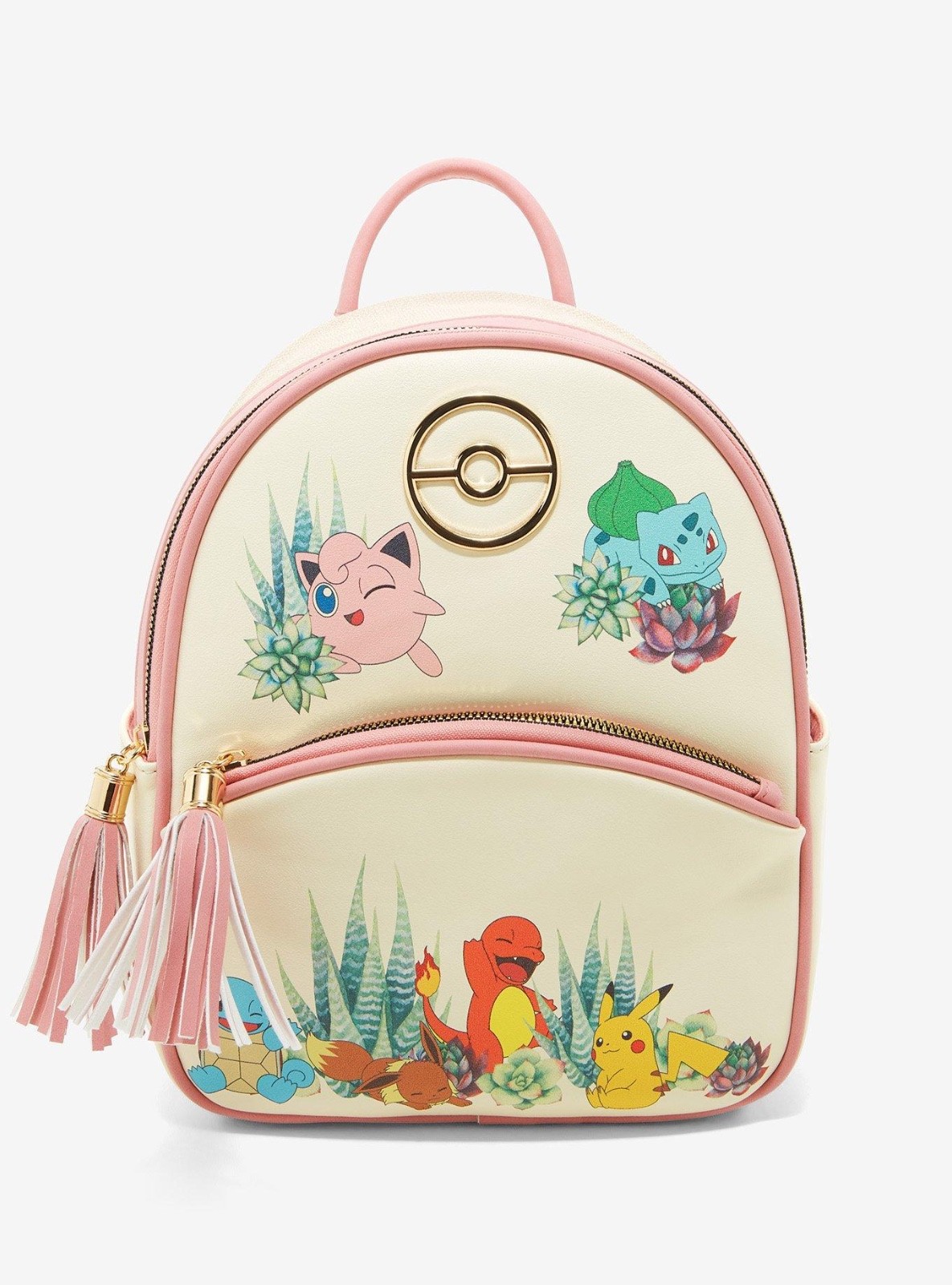 Bioworld Pokemon with Succulents Mini Backpack NWT BoxLunch Exclusive