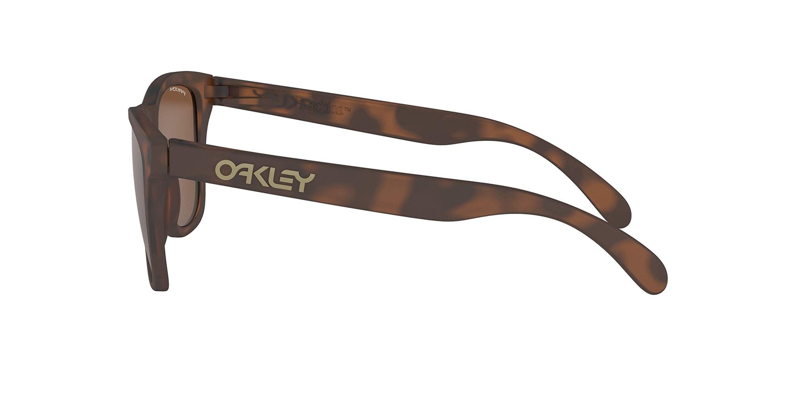 Oakley Frogskins Matte Brown Tortoise/Prizm Tungsten XL Sunglasses OO9013-C555