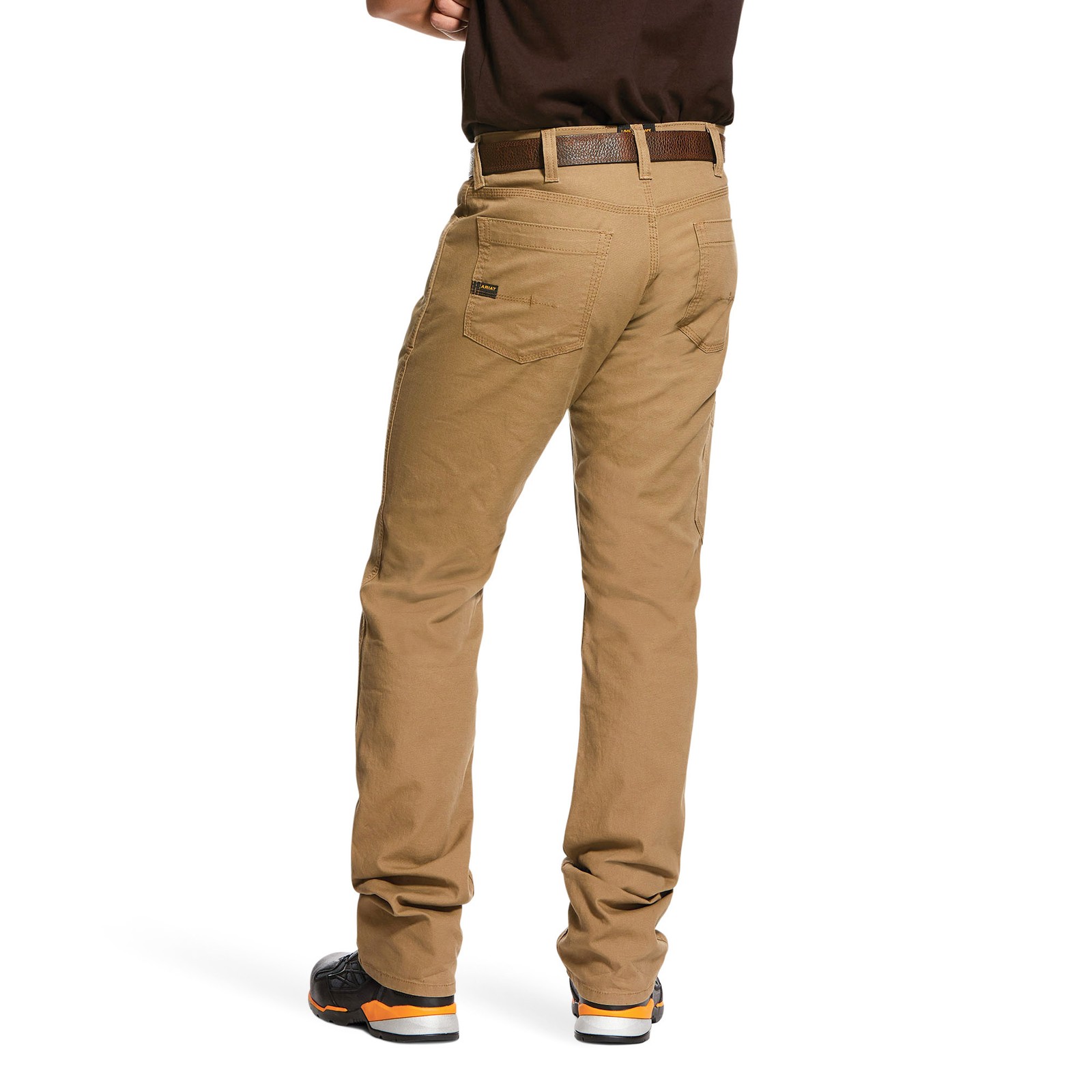 Ariat, Made Tough Straight Leg Pant, Waist 42 in, Inseam 30 in, Color Khaki,