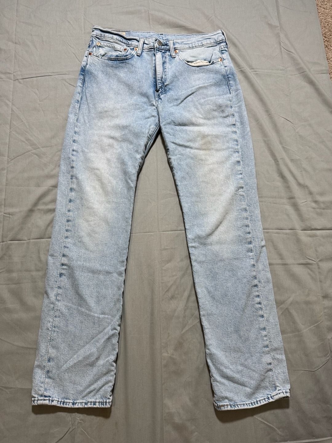 Vintage Levi’s 502 Men’s 34×34 (Fits 34×32) Straight Leg Light Wash Y2K Blue