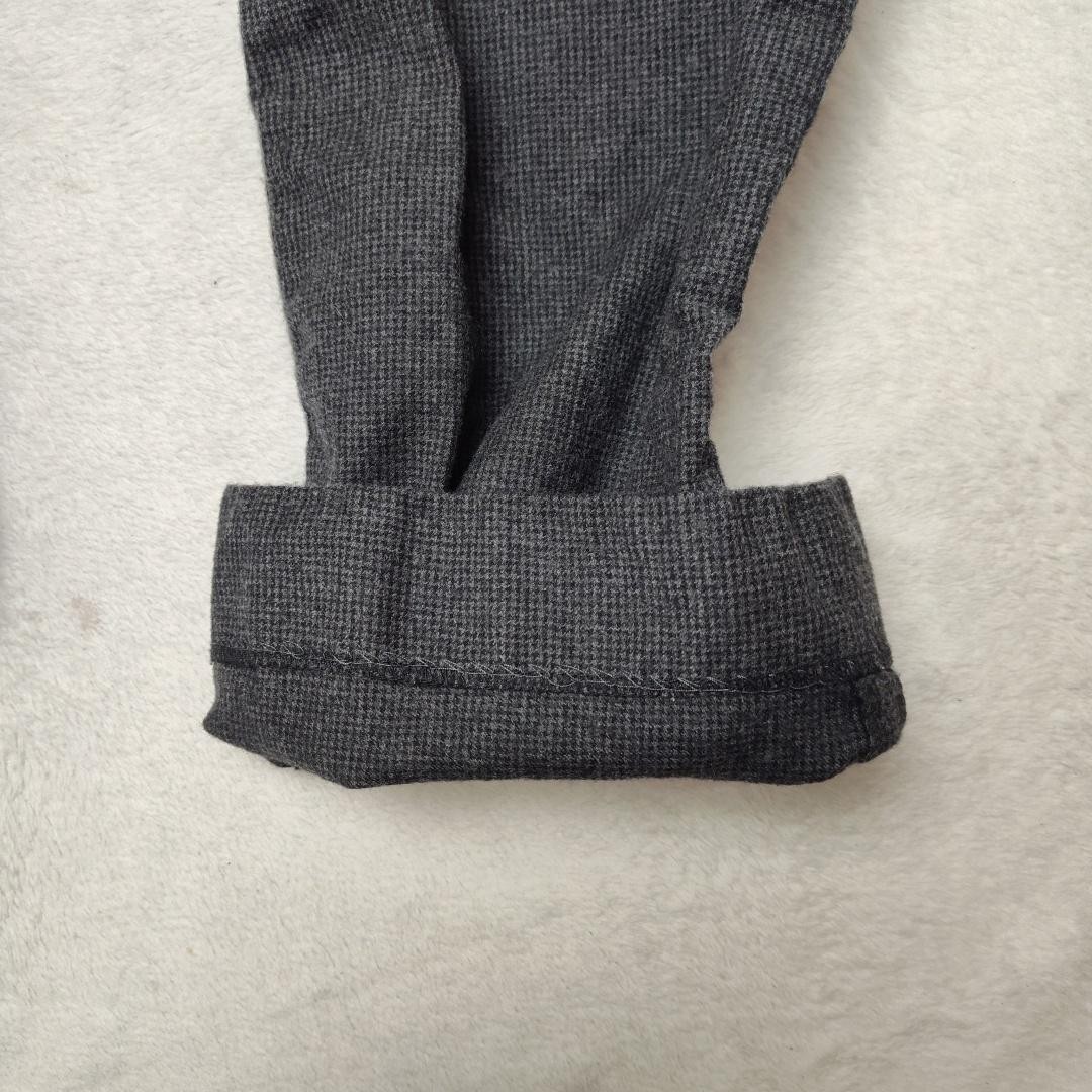 Bonobos Pants Mens 30×30 Gray Tweed Marzotto Wool Straight Flat Lined Italy
