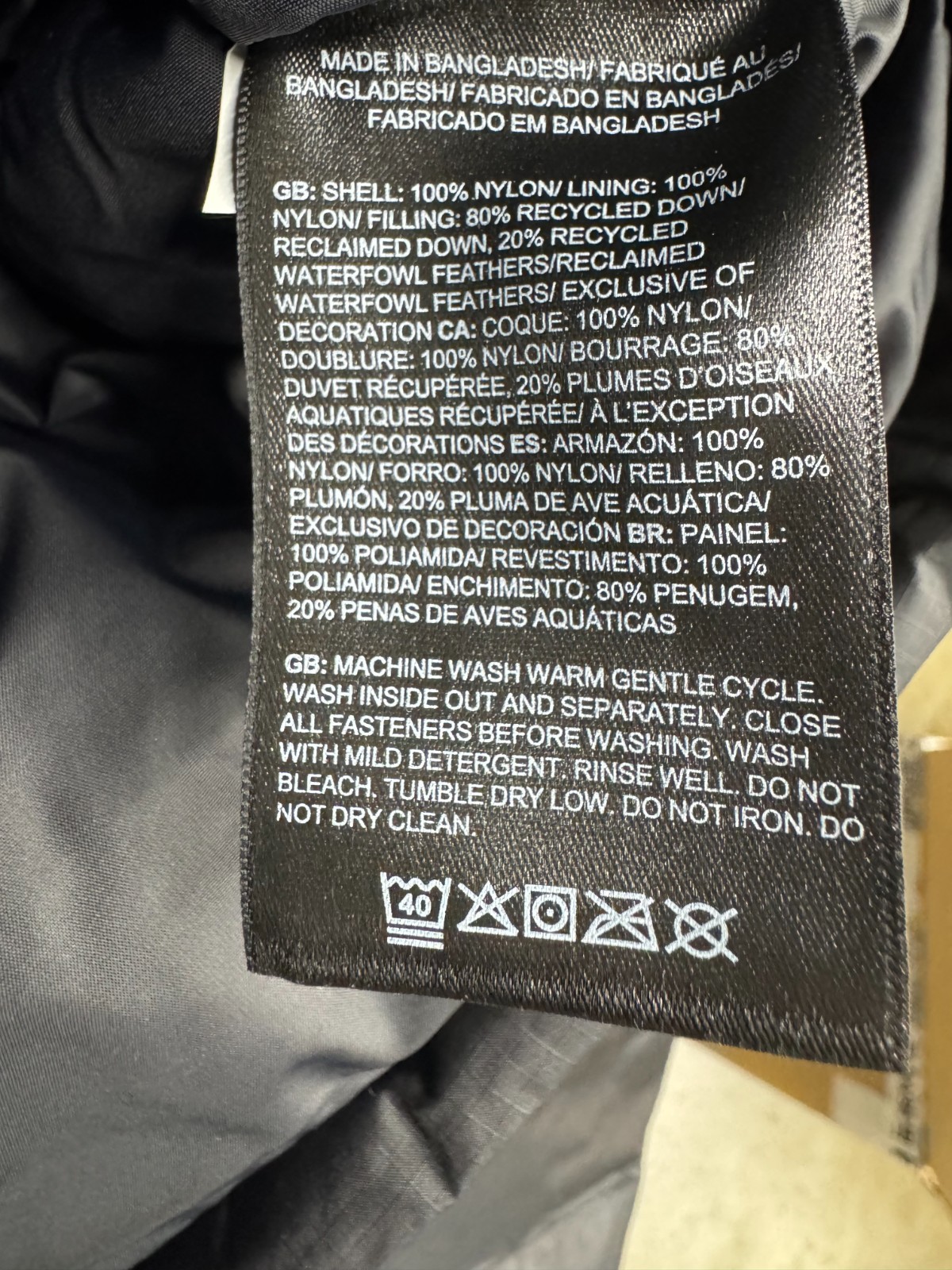 *NEW* Men The North Face 1996 Retro Nuptse Jacket TNF Black (NF0A3C8D GOE)