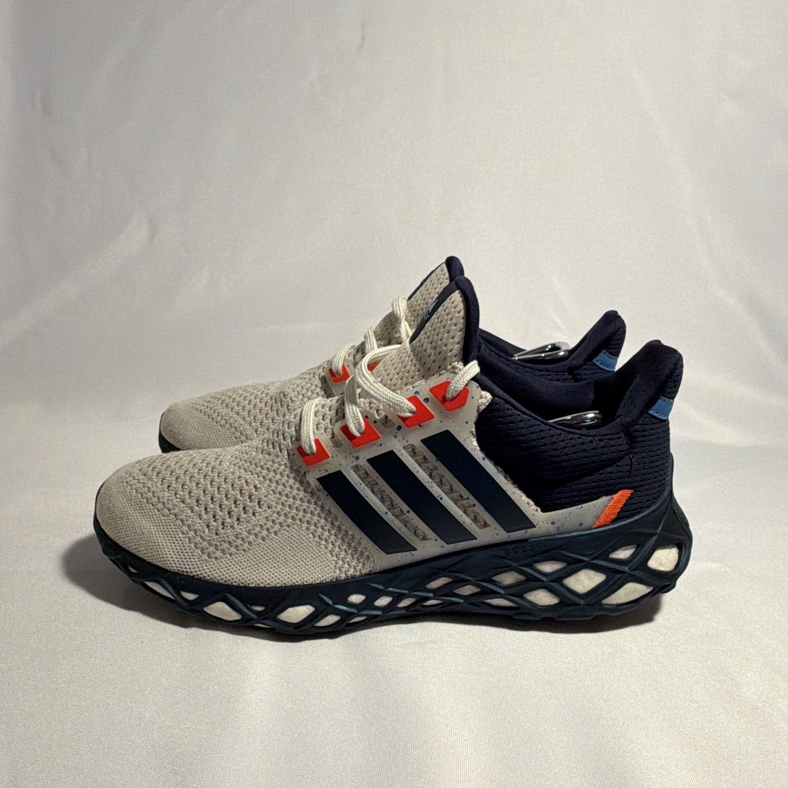 adidas UltraBoost Web DNA Men’s Low Top Lace-Up Primeknit Sneakers GX2135