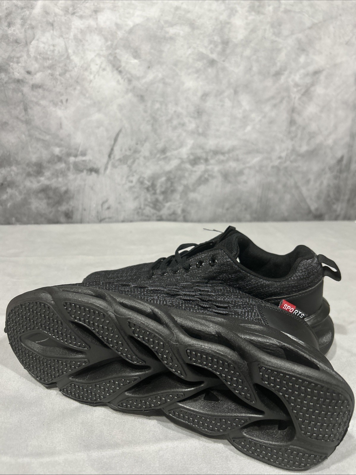 Mens Tennis Breathable Walking Shoes Ultra Lightweight Casual Sport Gym Sz 7.