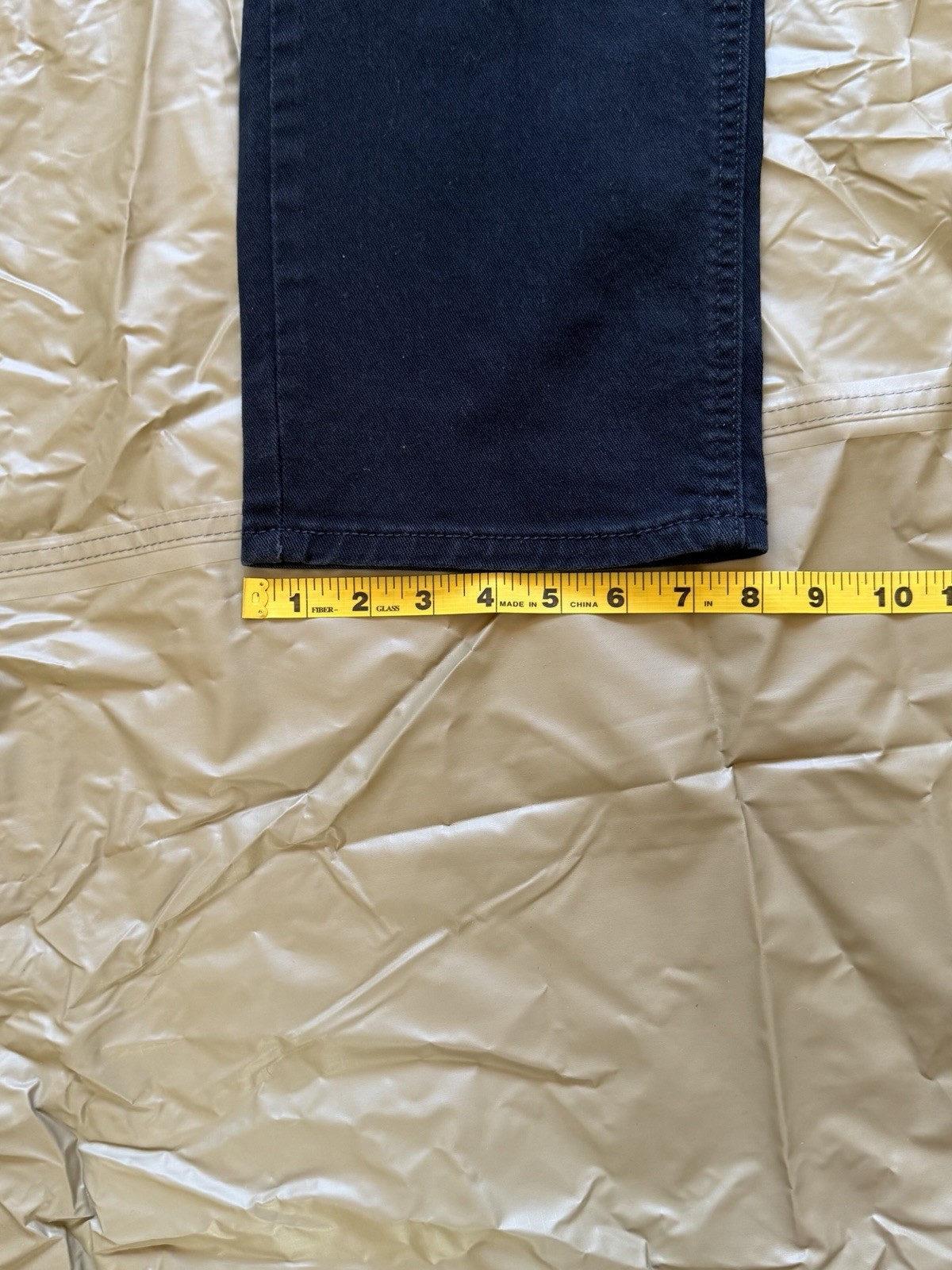 Levi’s 541 34×30 Men’s Athletic Fit Tapered Black Denim Jeans Dark Wash