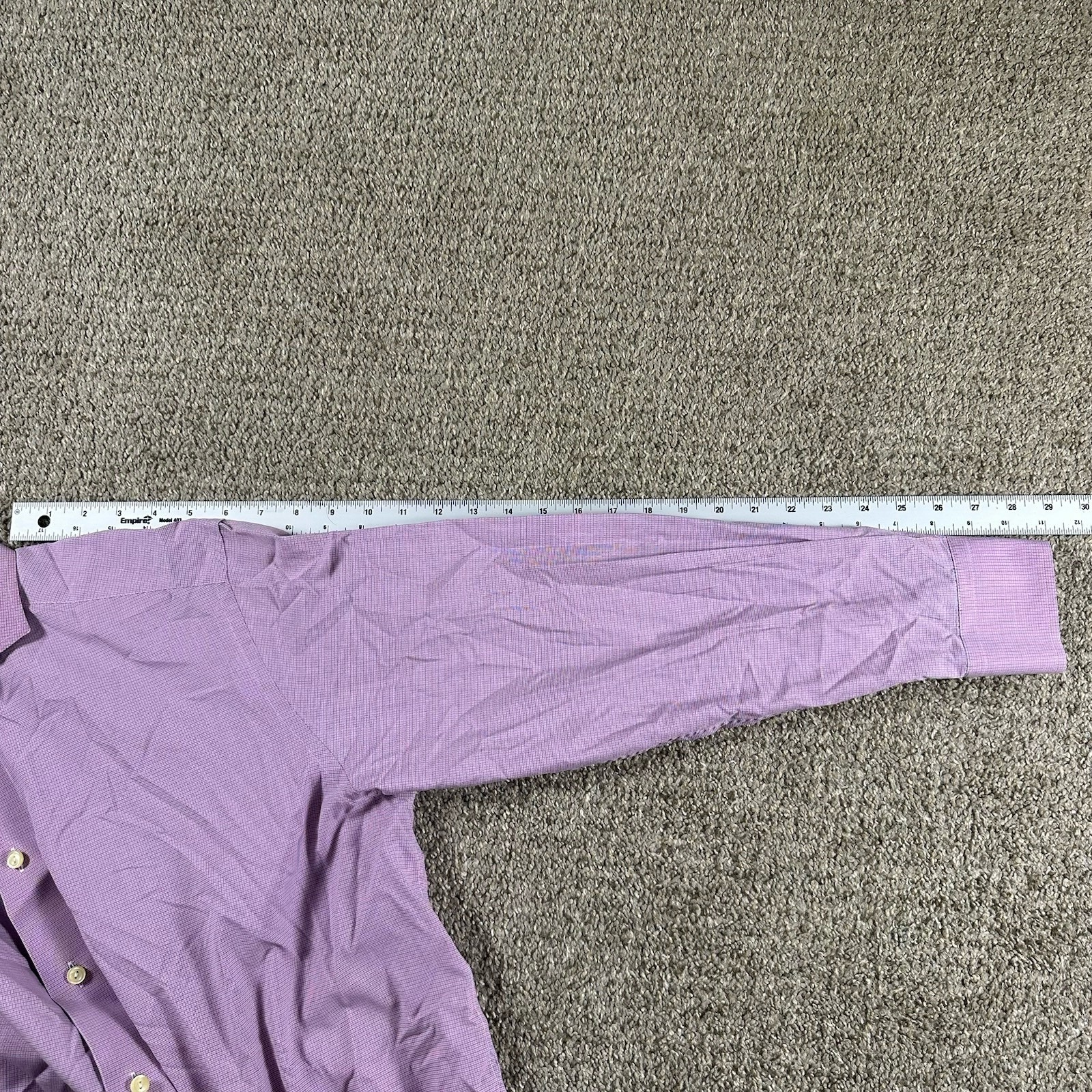 ETON Button Up Shirt 17 Large Purple Dress 43 Preppy Formal Outdoors Preppy Mens