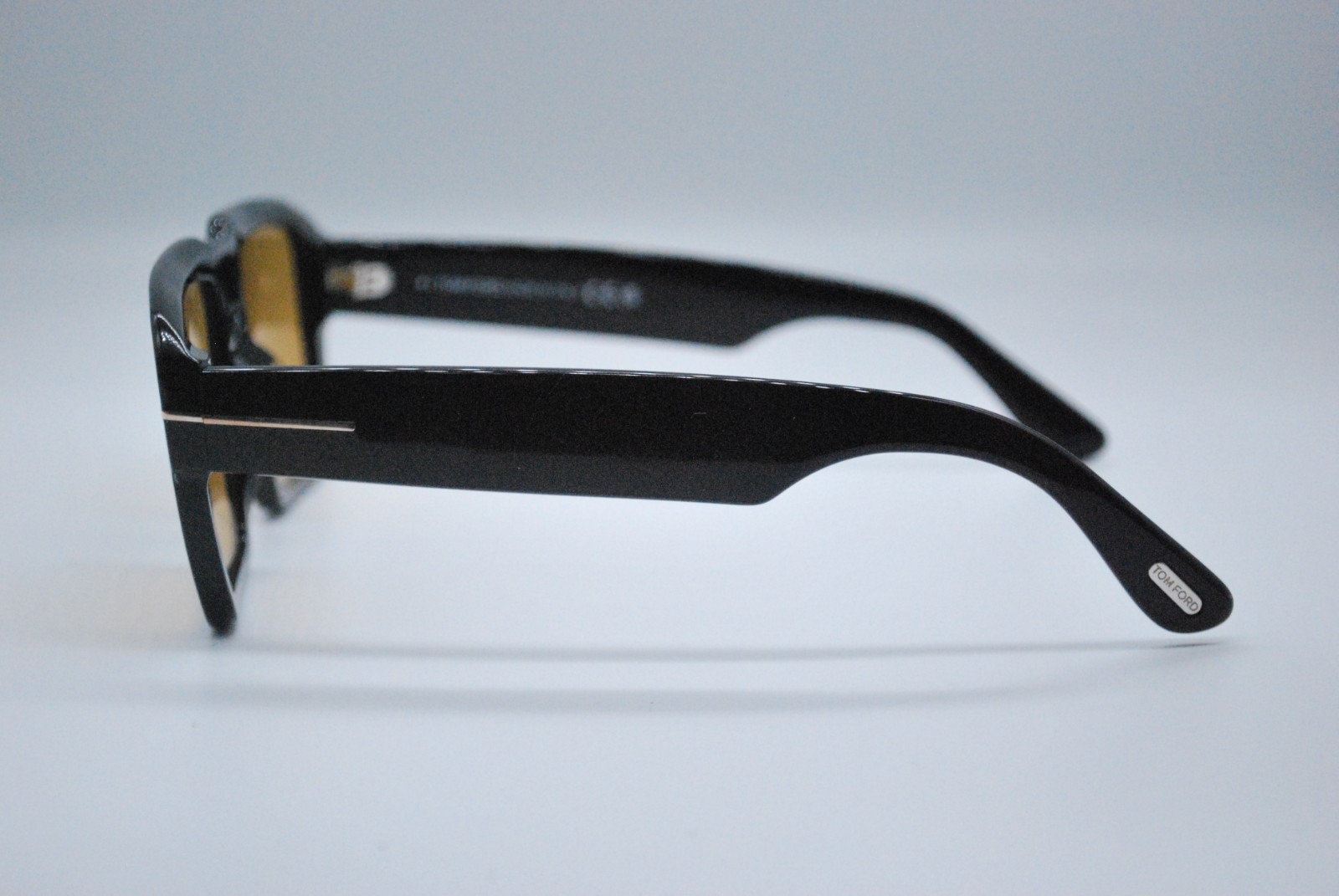 NEW TOM FORD TF 1153 01E BLACK YELLOW AUTHENTIC SUNGLASSES FRAME 56-19