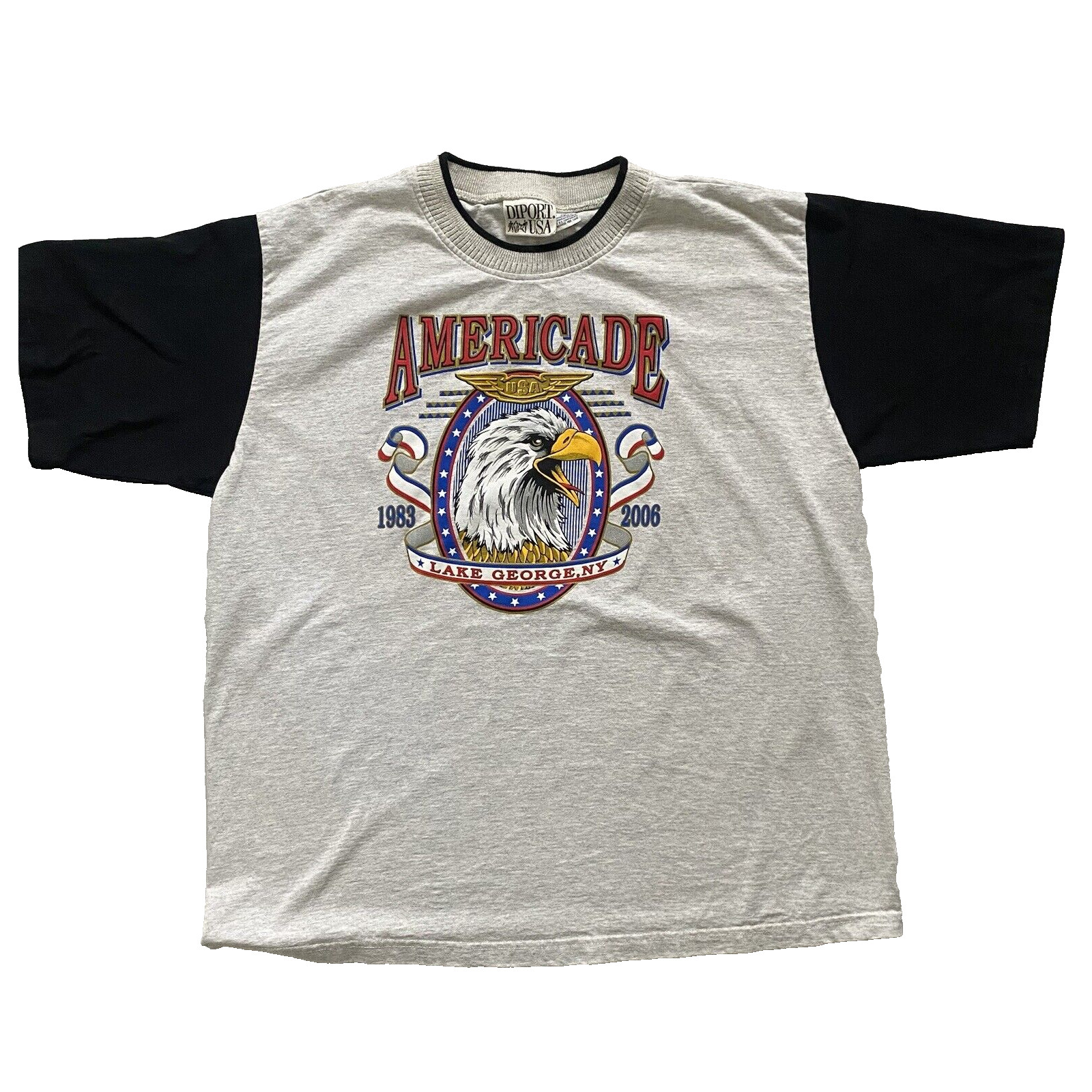 Americade Shirt Mens Size XL Motorcycle Bike Week Vintage 1983 2006 Cotton Tee