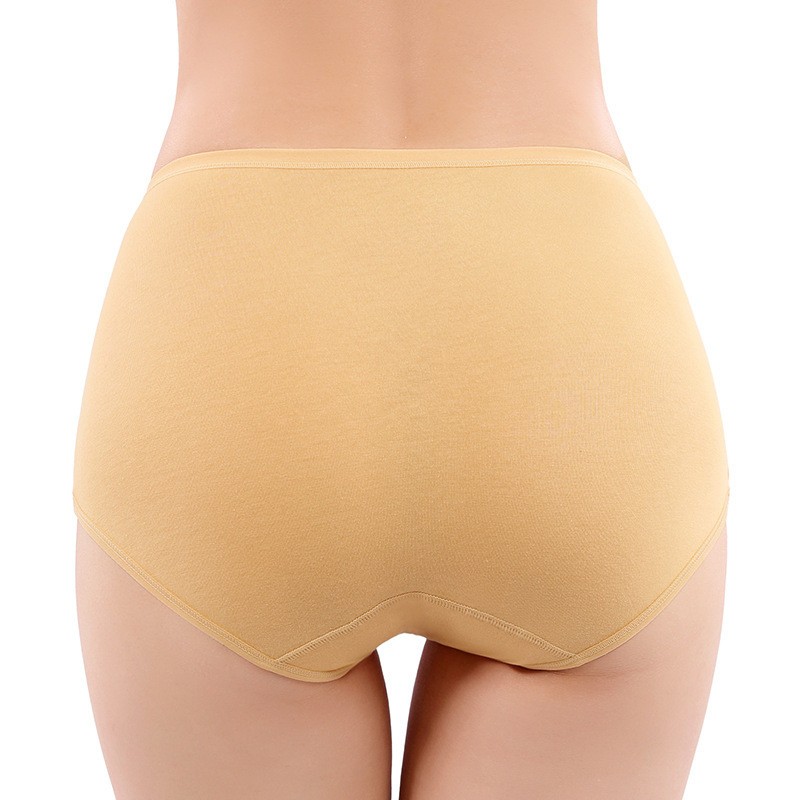3 Pack Ladies Cotton Tummy Control Panties Leak Proof Underwear Women High Waist