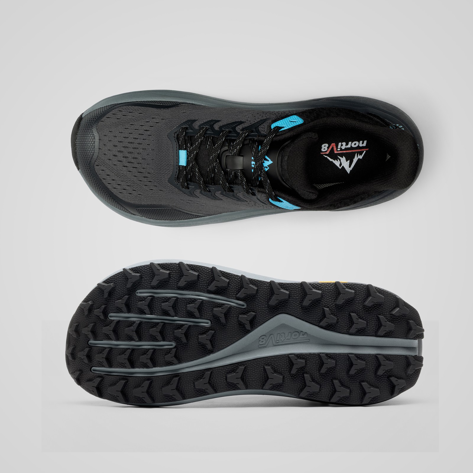 NORTIV 8 Men’s Wide Toe Box Running Shoes Cushion Walking Barefoot Sneakers
