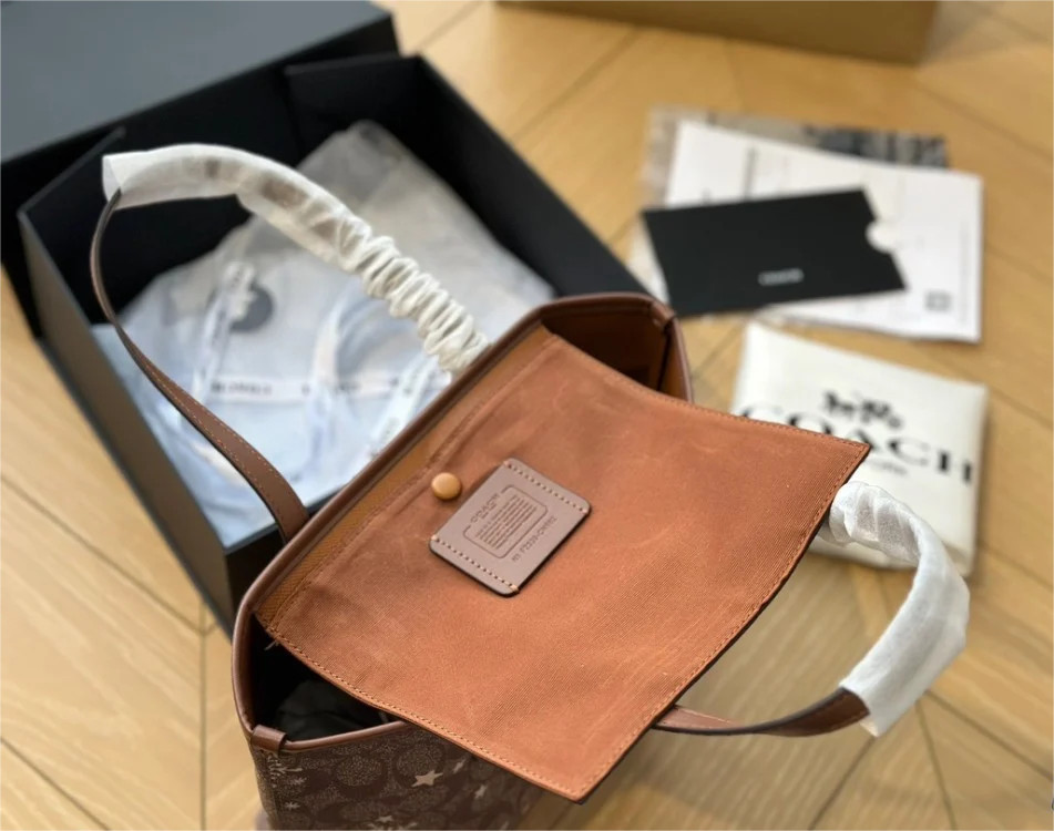 Coach Signature Logo Tote