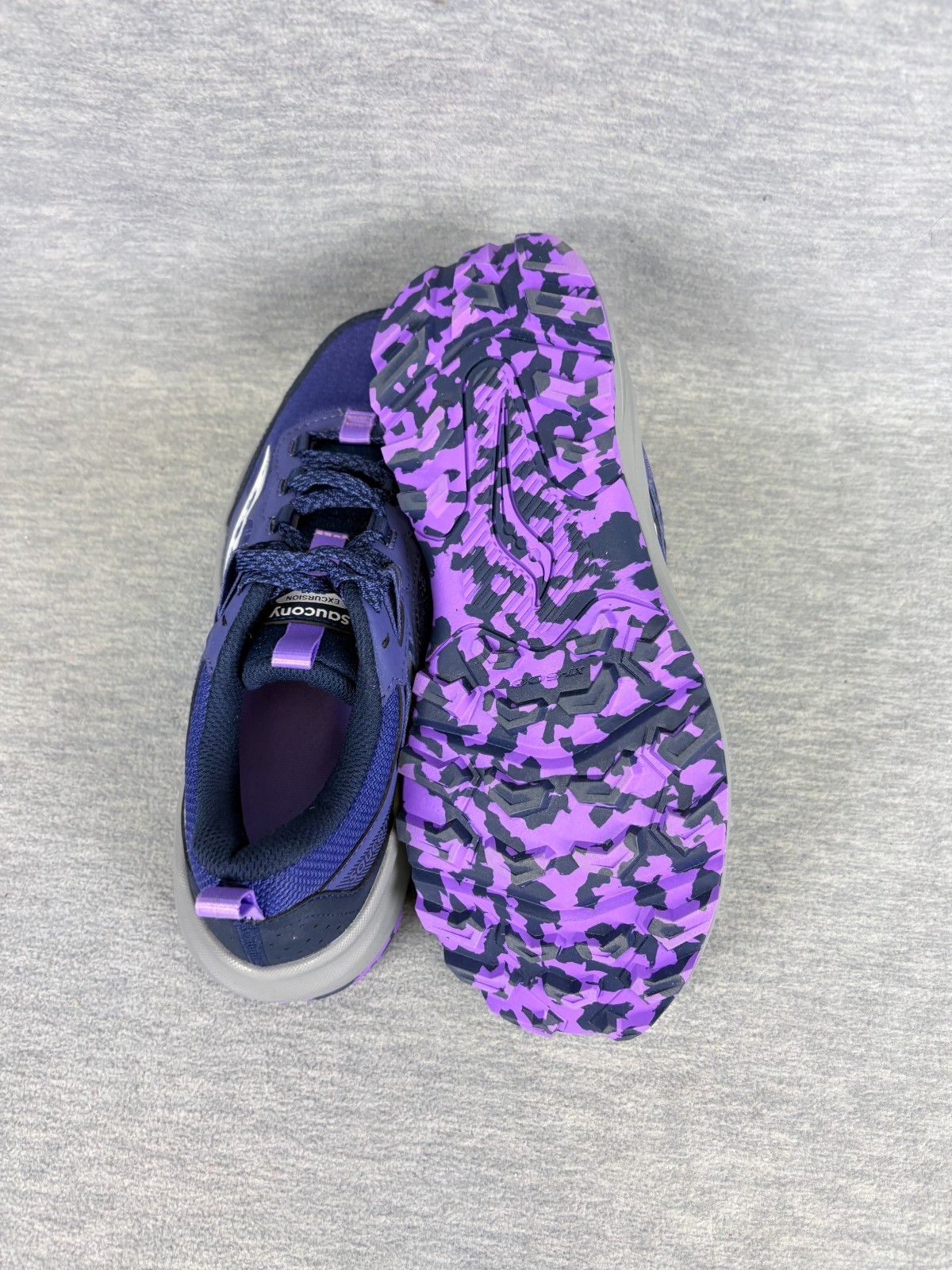 Saucony Excursion TR17 Trail Running Sneakers Womens 9.5 M Marine Blue Purple