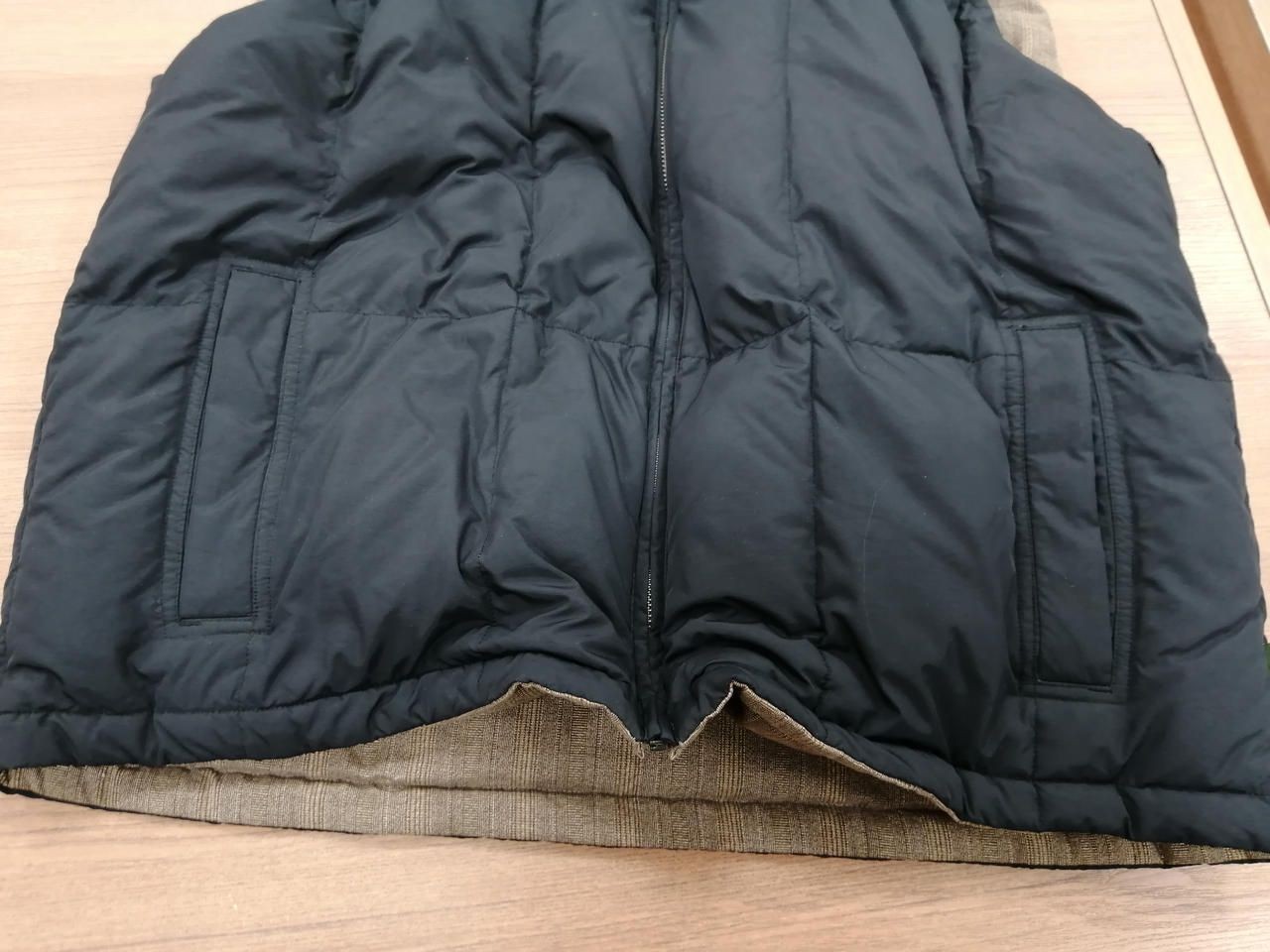EDDIE BAUER Reversible Down Jacket BLKBRNXL Used