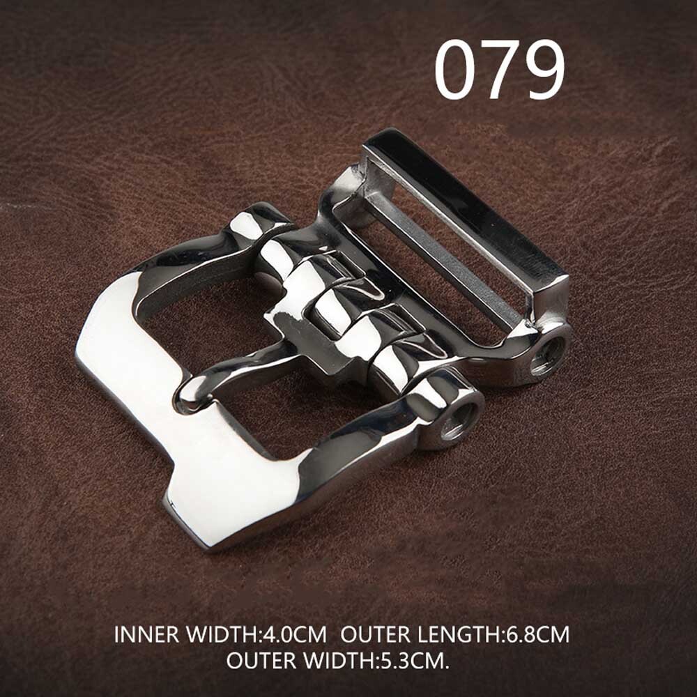 Heavy Duty Stainless Steel Men’s Belt Buckles For 1.5“ Belt / Belt Pin Buckle