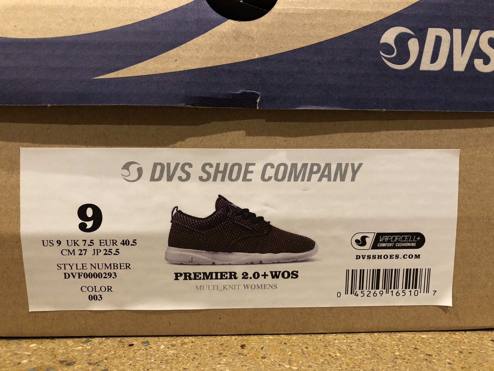 DVS Premier 2.0+ Multi Knit Size 9 US Women’s Lightweight Running Skate Shoes