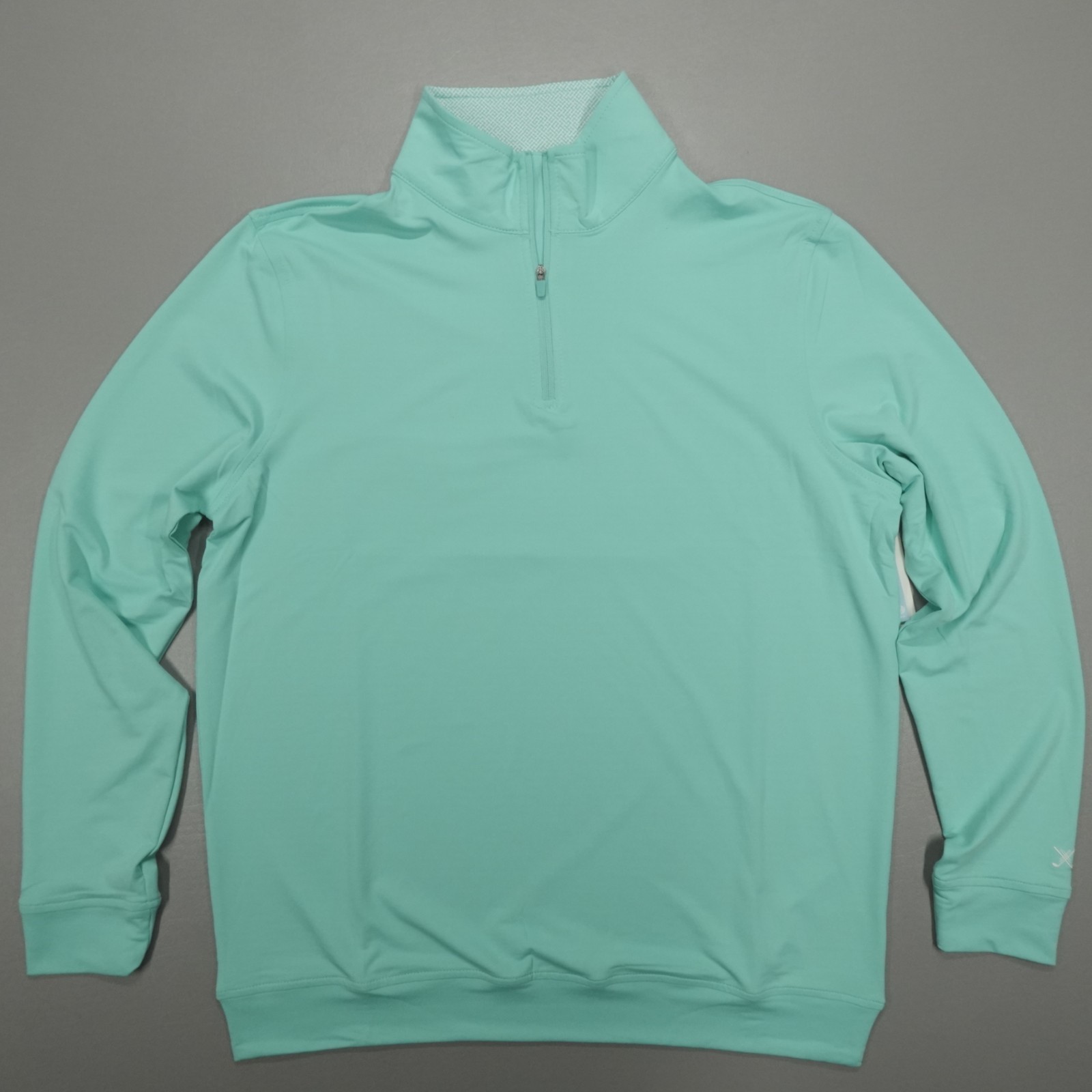 Kenneth Cole Golf Performance 1/4 Zip Pullover Stretch Wicking Shape Retention