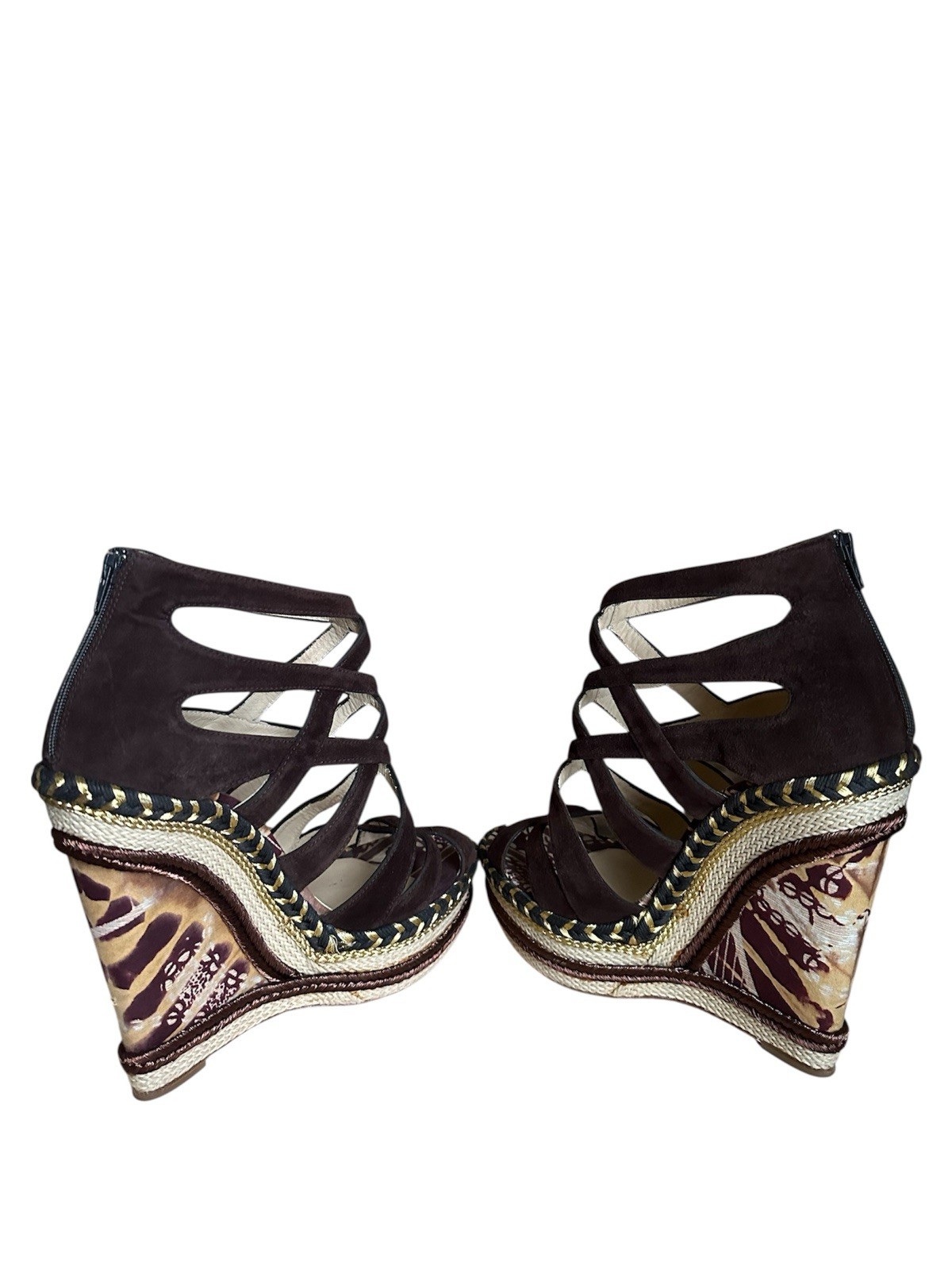 Christian Louboutin Tosca espadrilles wedges RETAIL 995