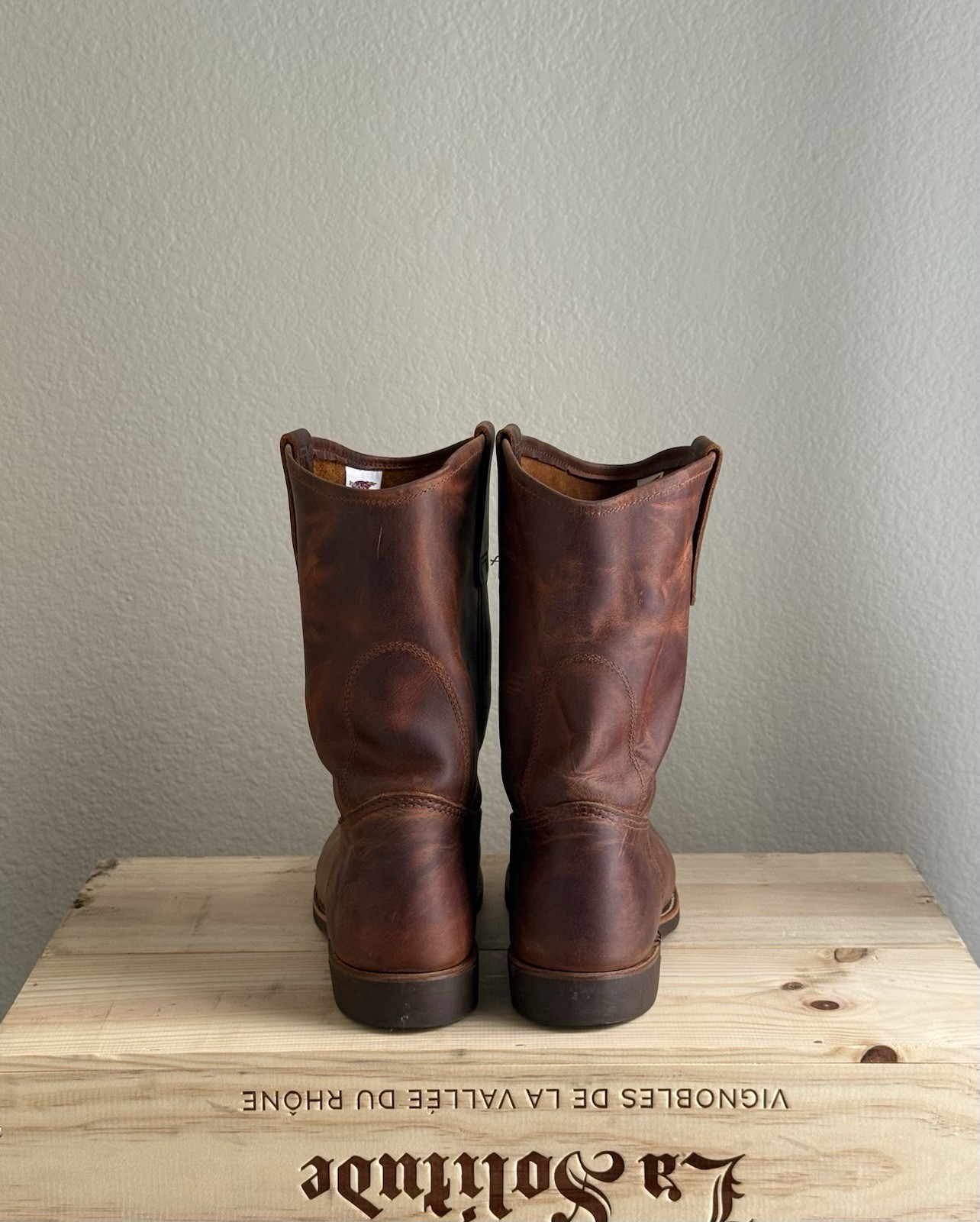Red Wing Heritage 8066 Pecos Boots Men’s 9E Copper Rough & Tough Made USA