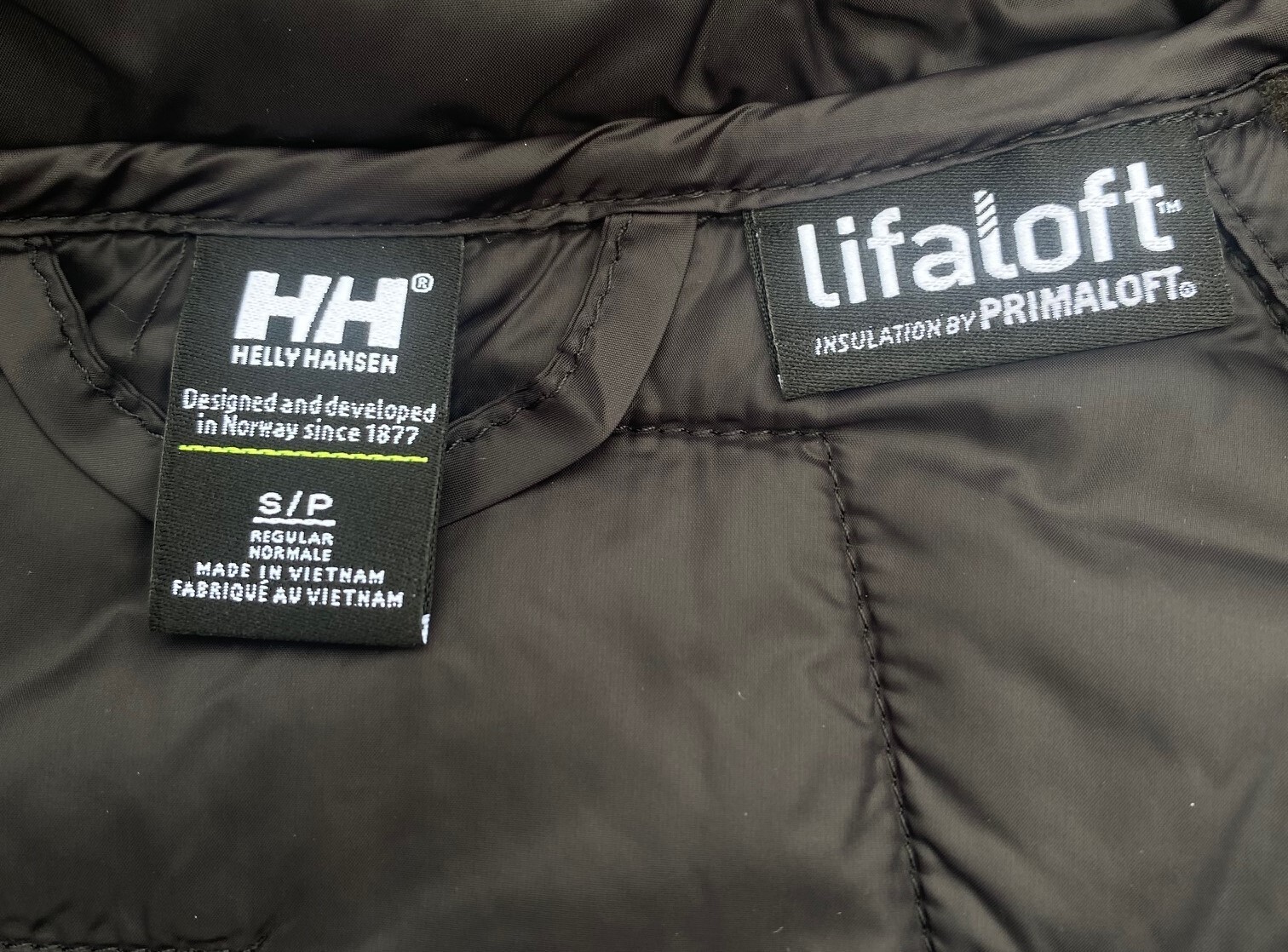 Men’s Helly Hansen Lifaloft Hybrid Jacket BLACK $200, Size: S