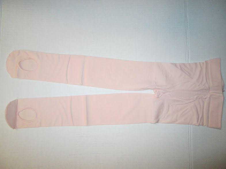 Ballet Tights Girls PINK Convertible Dance Transition Child Size TC SC MC LC
