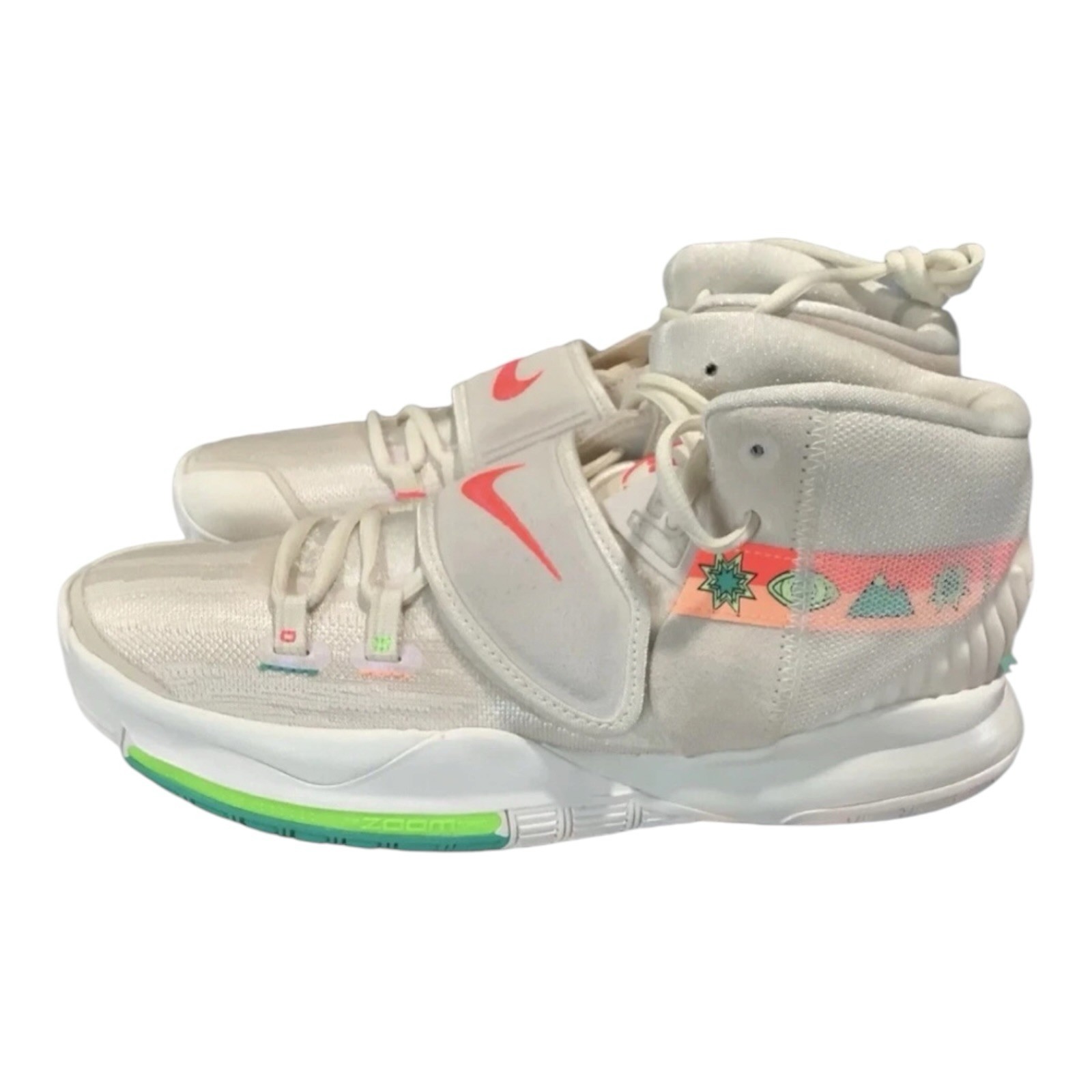 Nike Kyrie 6 N7 2020 Sail Green Basketball Shoes CW1785 200 Men’s Size 17