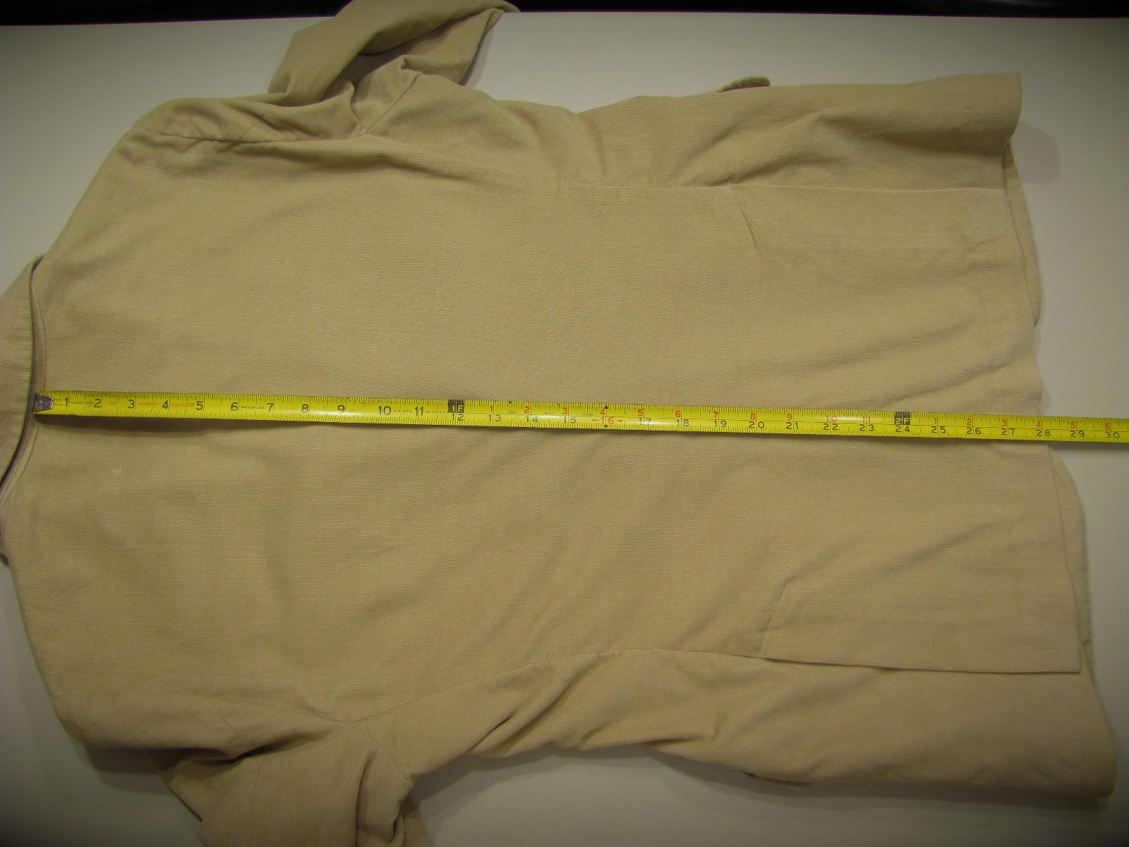 Massimo Alba corduroy sloop jacket 100% cotton desert tan men’s ALTERED 40 / 38
