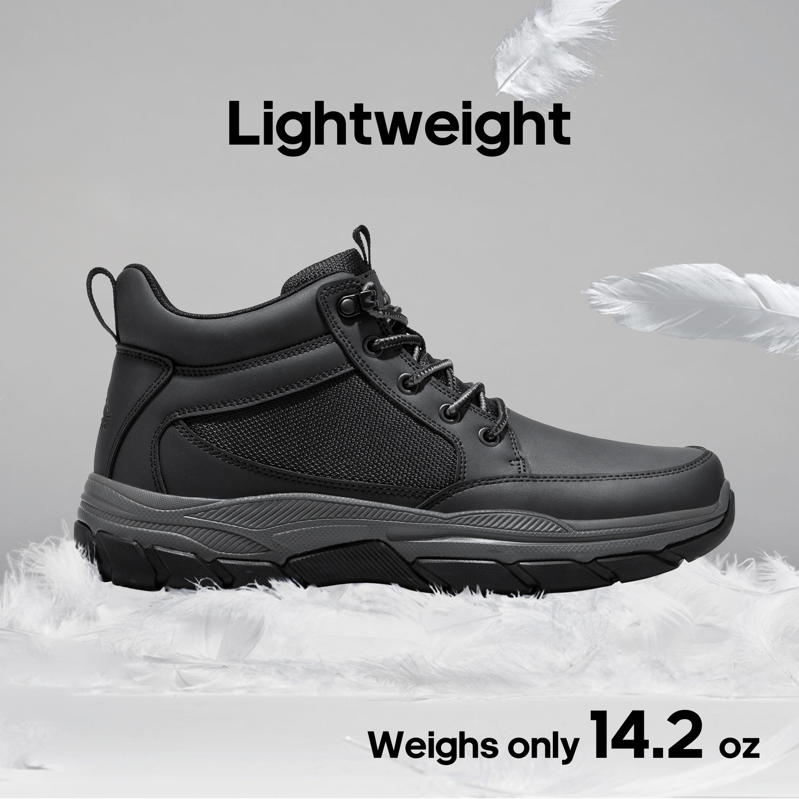 NORTIV 8 Men’s Hiking Boots Lightweight Fashion Casual Chukka Ankle Boots