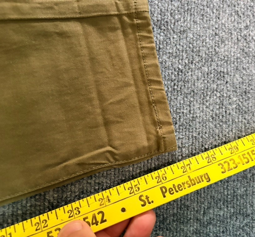 NWT Levi’s Boyfriend Fit Jeans Womens Olive Green Cotton Casual Pants Size 27X27
