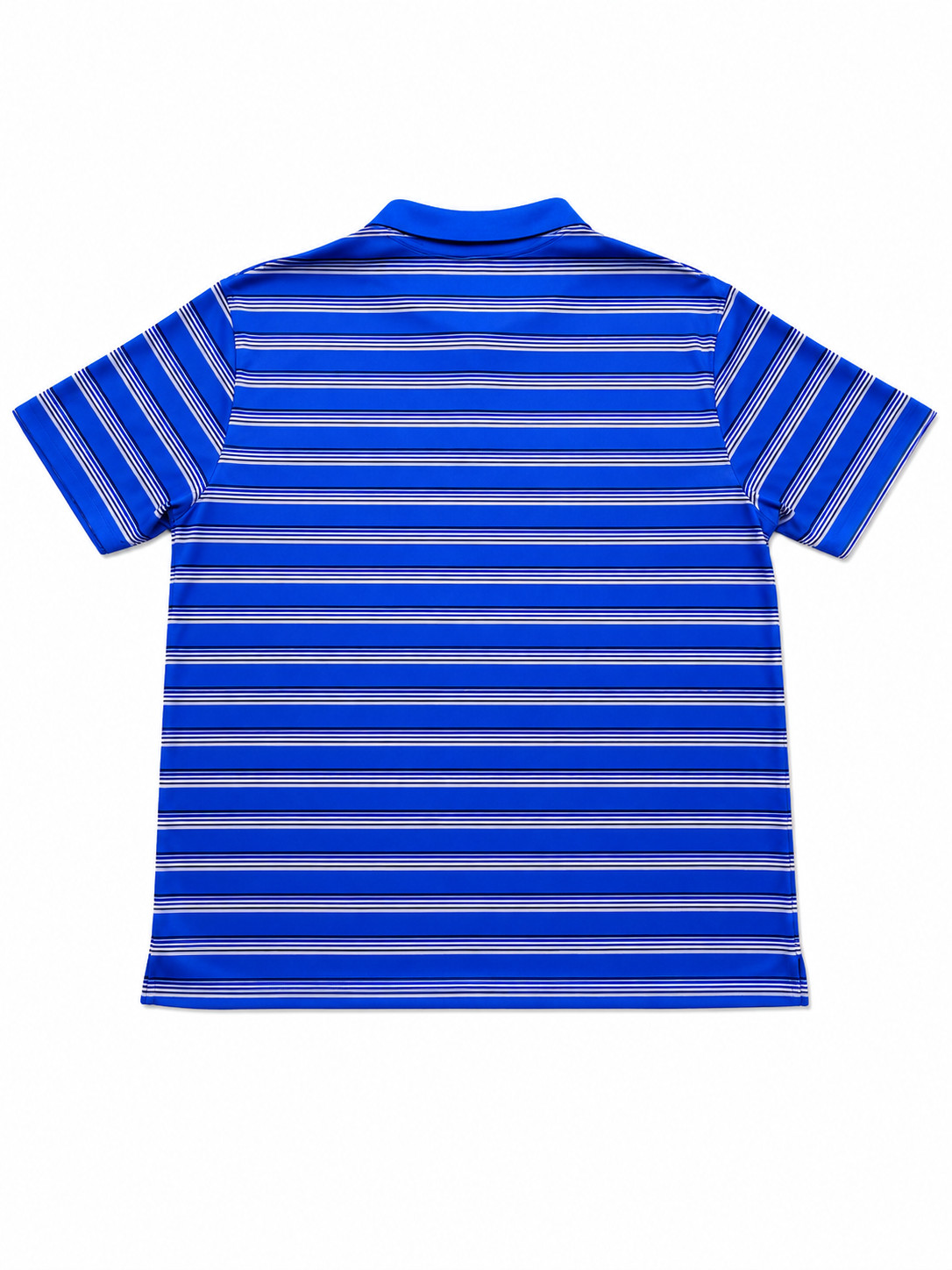 Nike Golf Tour Performance Dri-FIT Polo Shirt Mens Large Blue Striped Golf Shirt