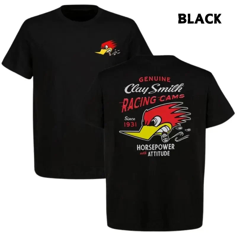 Mr Horsepower Vintage Hot Rod Racing Graphic T-Shirt Garage Tee