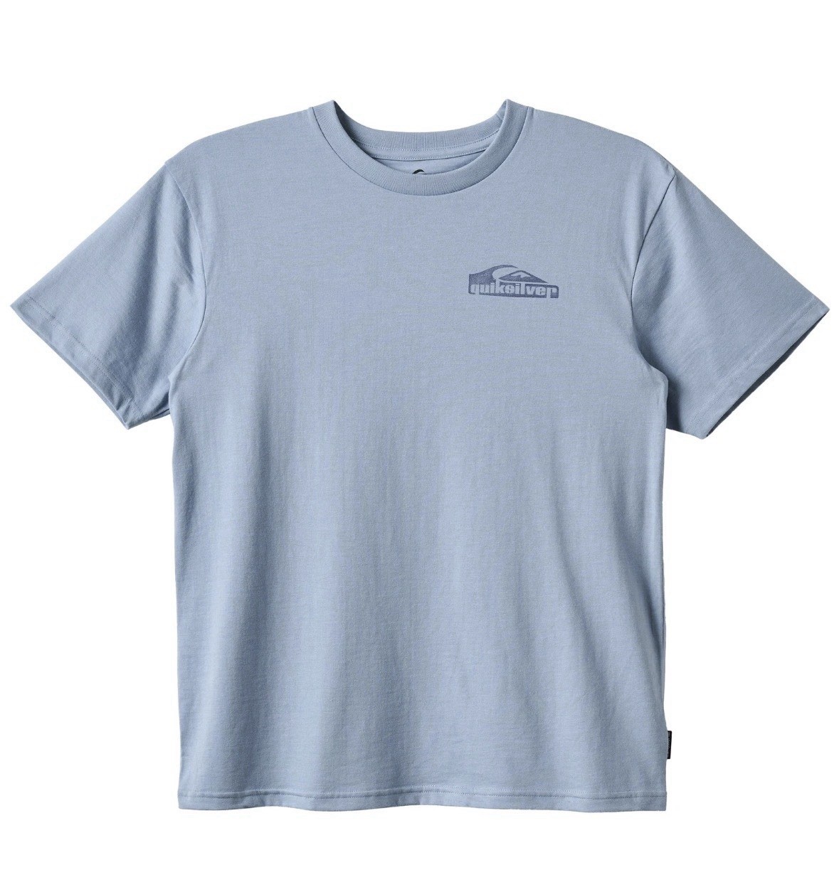 Quiksilver Push Threw SS T-Shirt – Ashley Blue Heather – New – M