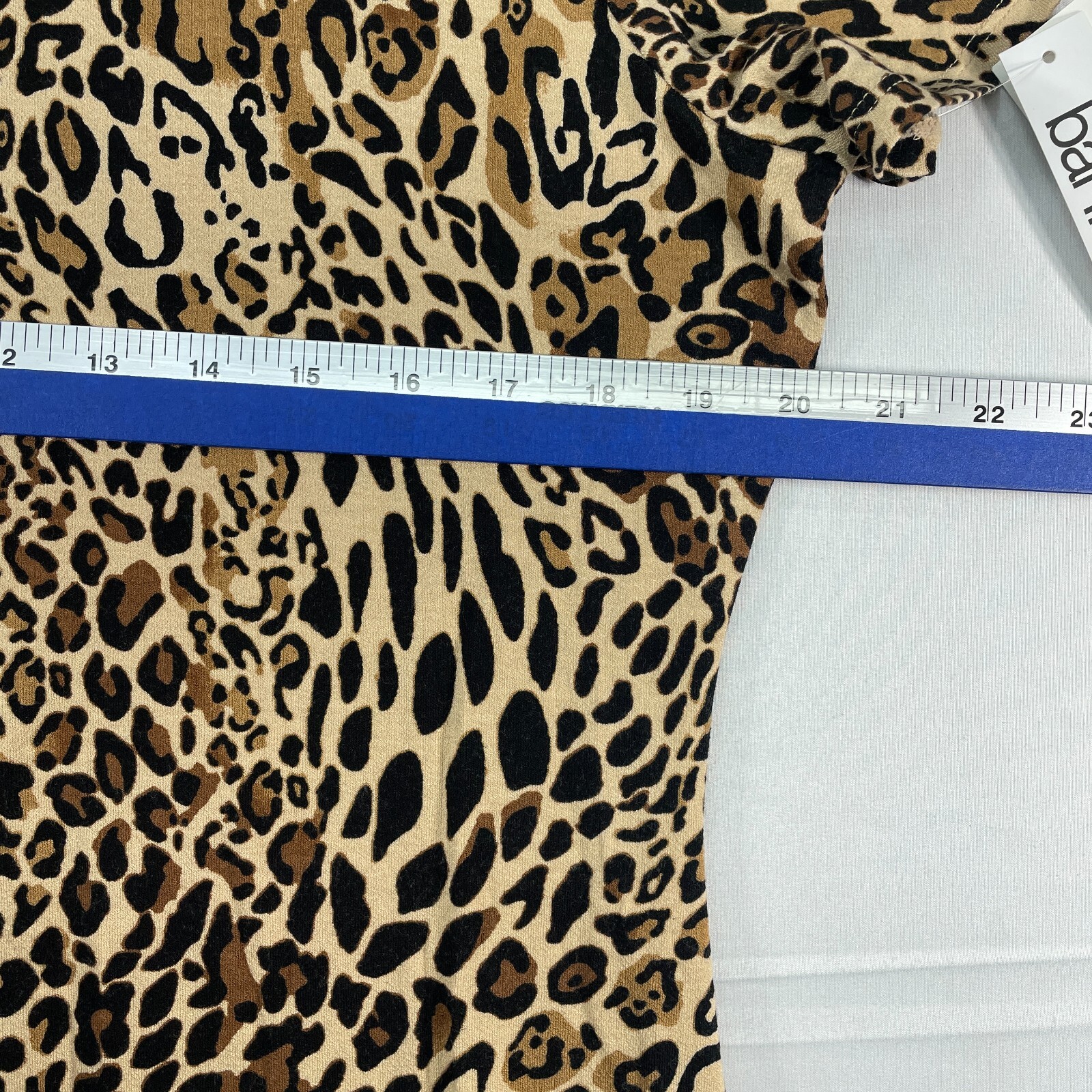 Bar III Dress Womens Plus size 1X Animal Cheetah Print Bodycon Stretch New